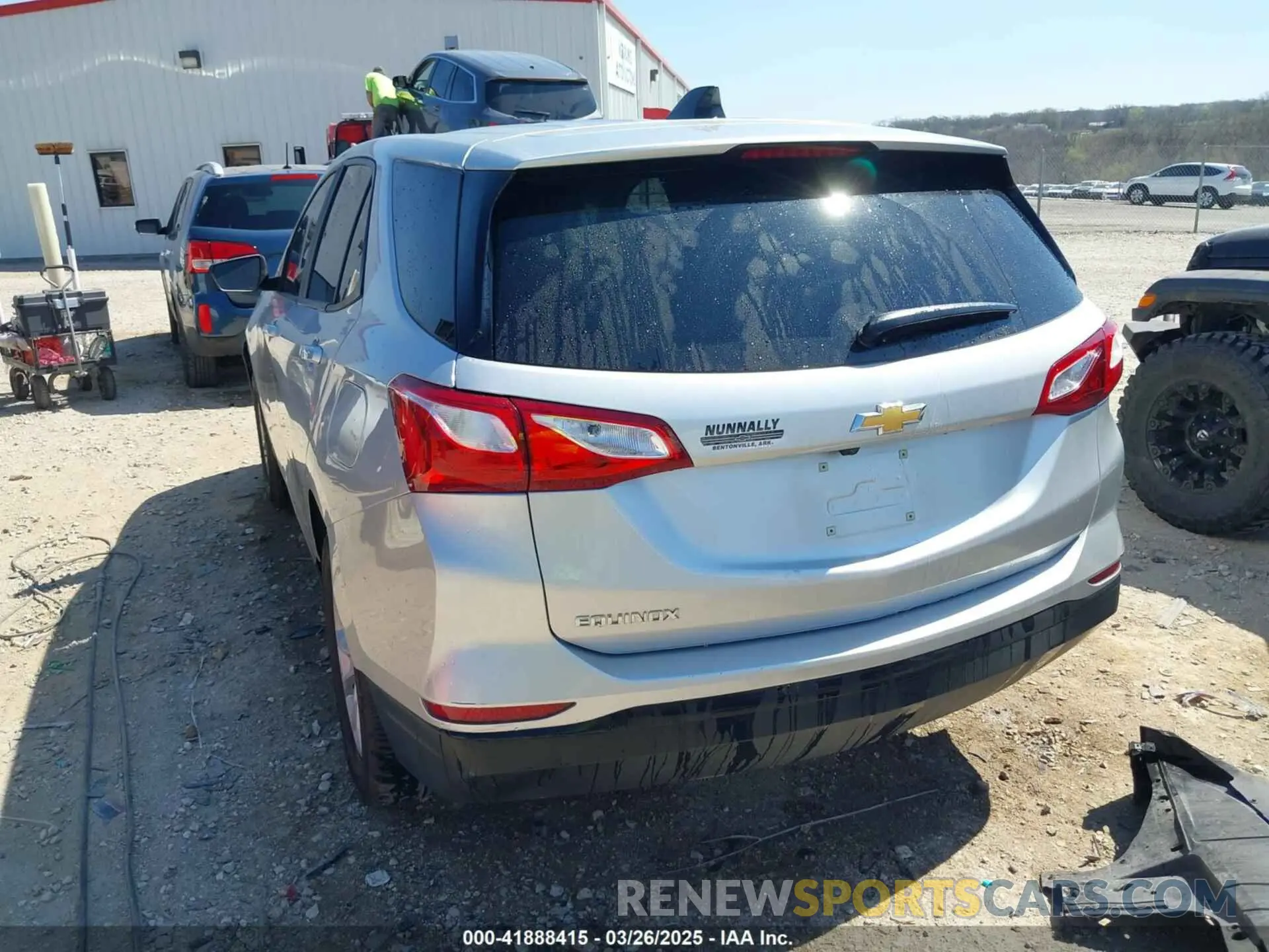 3 Photograph of a damaged car 3GNAXHEVXMS101913 CHEVROLET EQUINOX 2021