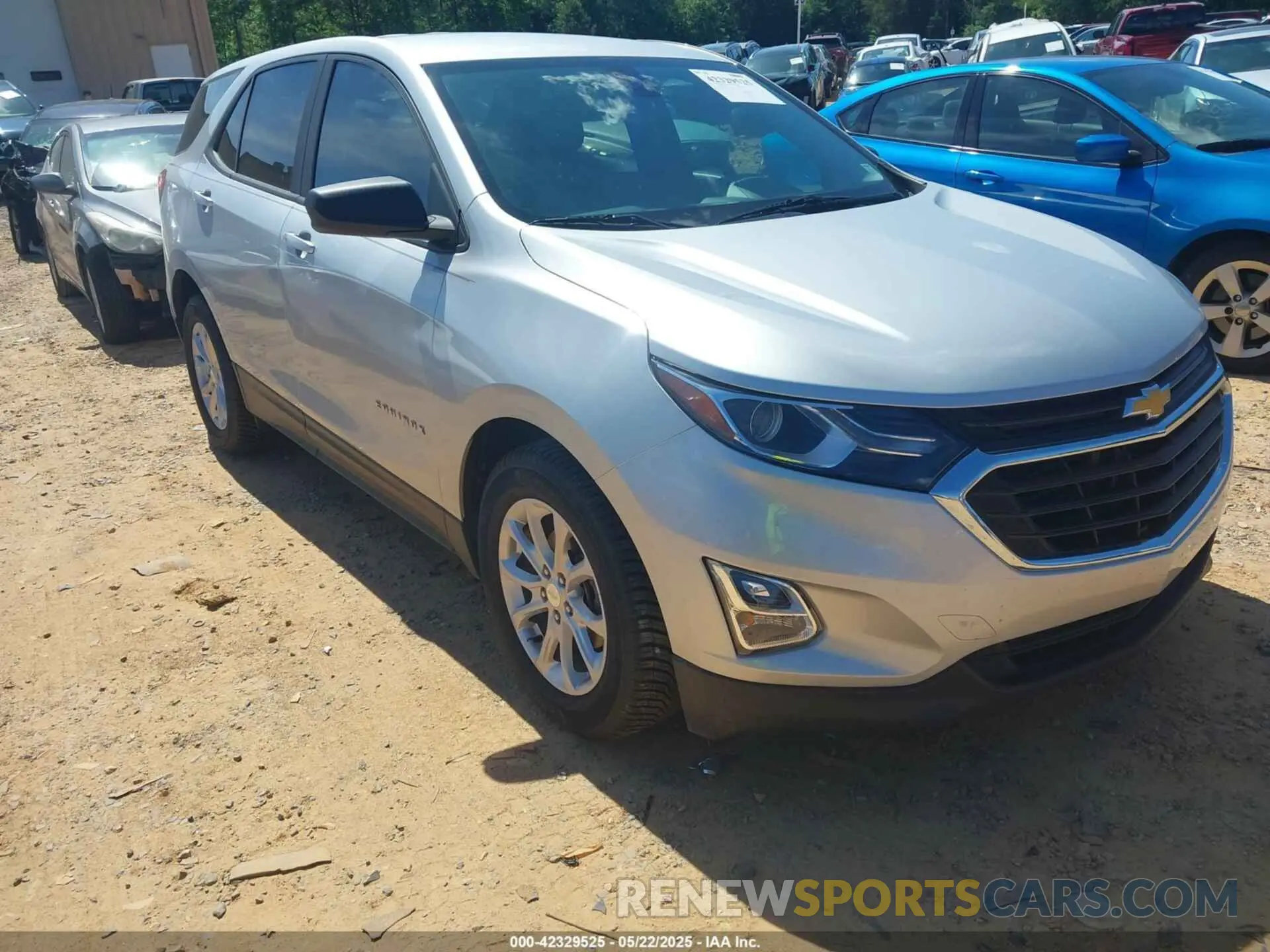 1 Photograph of a damaged car 3GNAXHEVXMS106139 CHEVROLET EQUINOX 2021