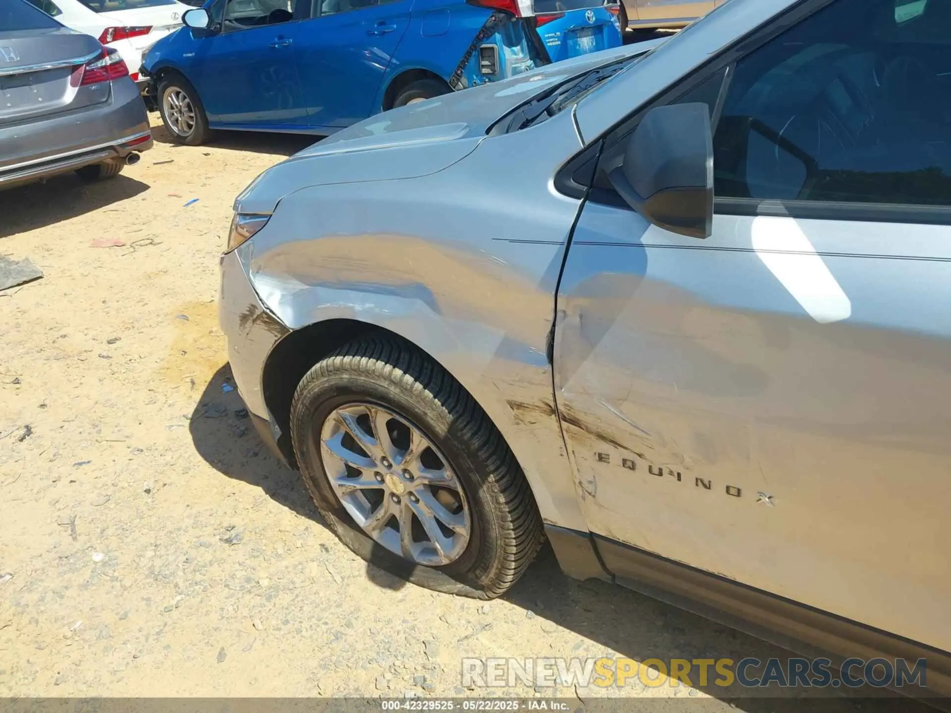 6 Photograph of a damaged car 3GNAXHEVXMS106139 CHEVROLET EQUINOX 2021
