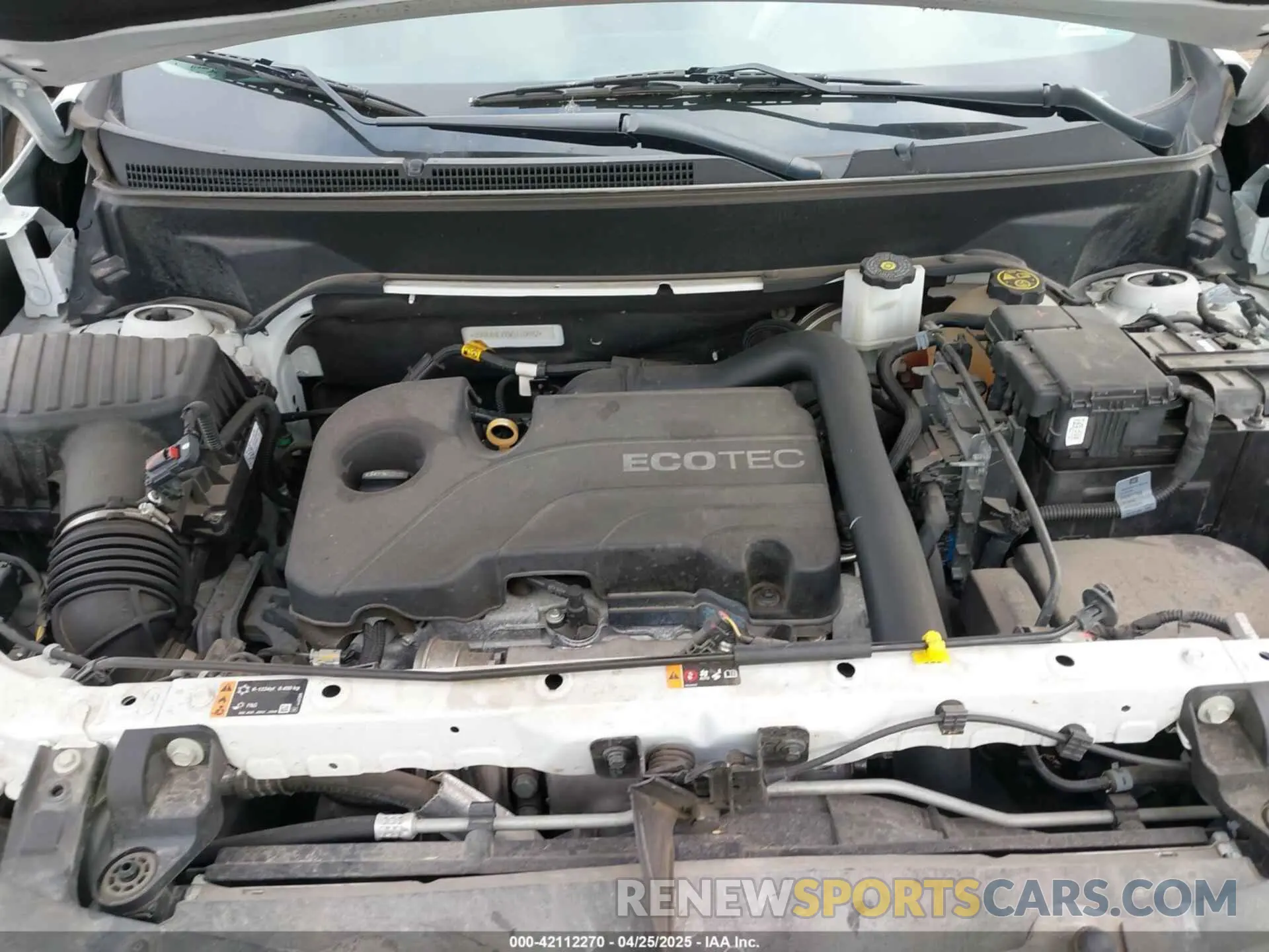 10 Photograph of a damaged car 3GNAXHEVXMS110482 CHEVROLET EQUINOX 2021