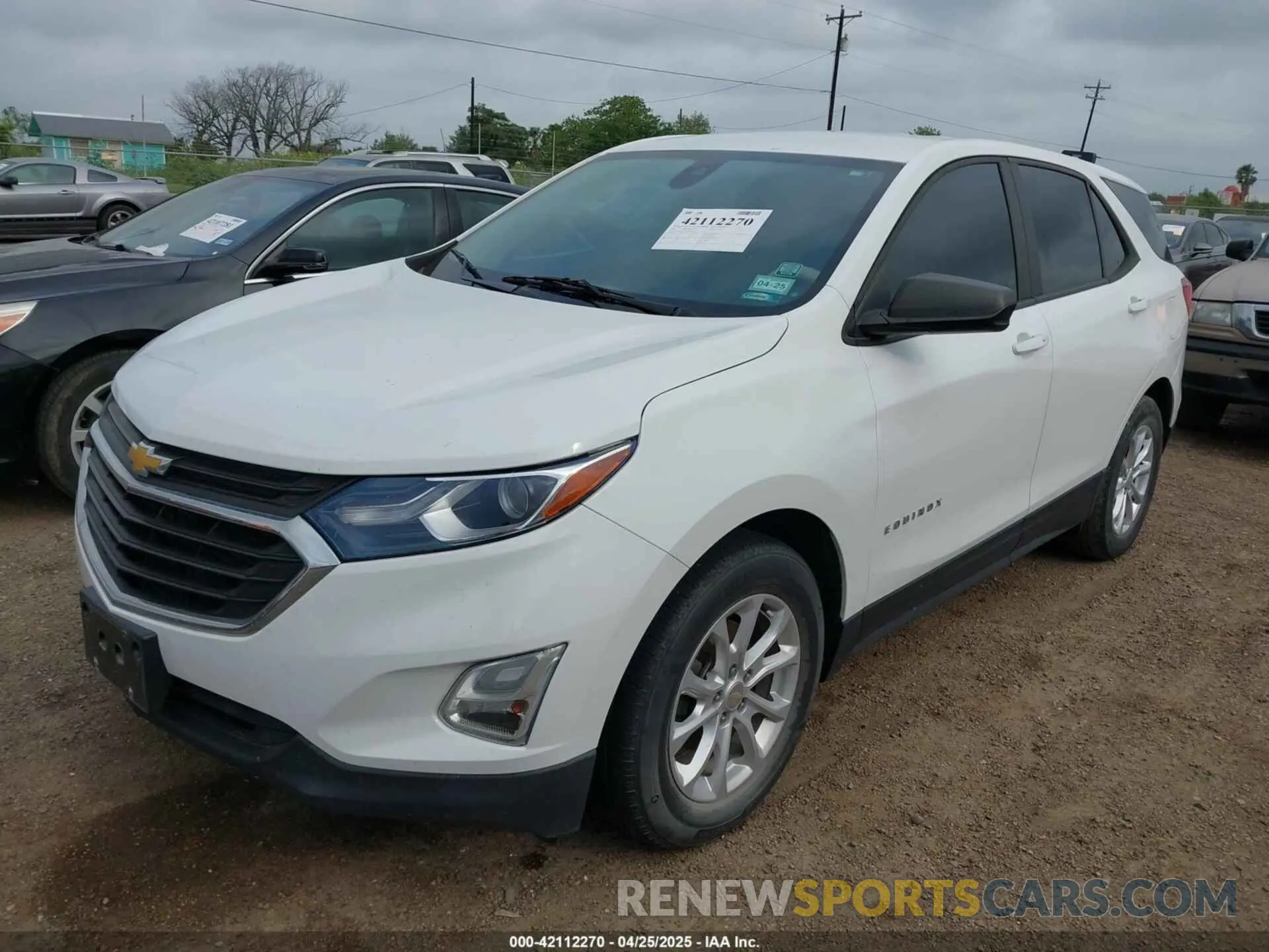 2 Photograph of a damaged car 3GNAXHEVXMS110482 CHEVROLET EQUINOX 2021
