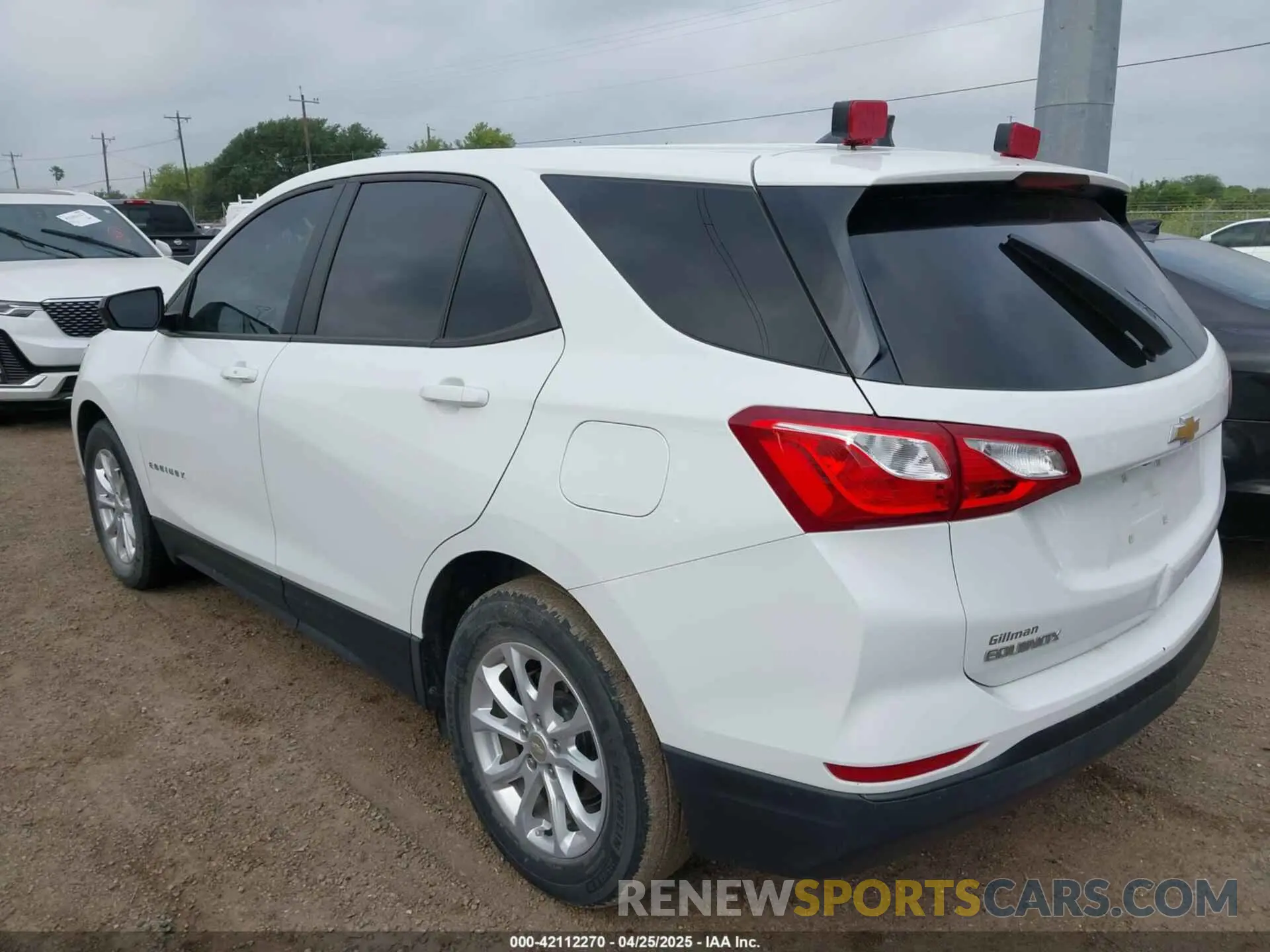 3 Photograph of a damaged car 3GNAXHEVXMS110482 CHEVROLET EQUINOX 2021