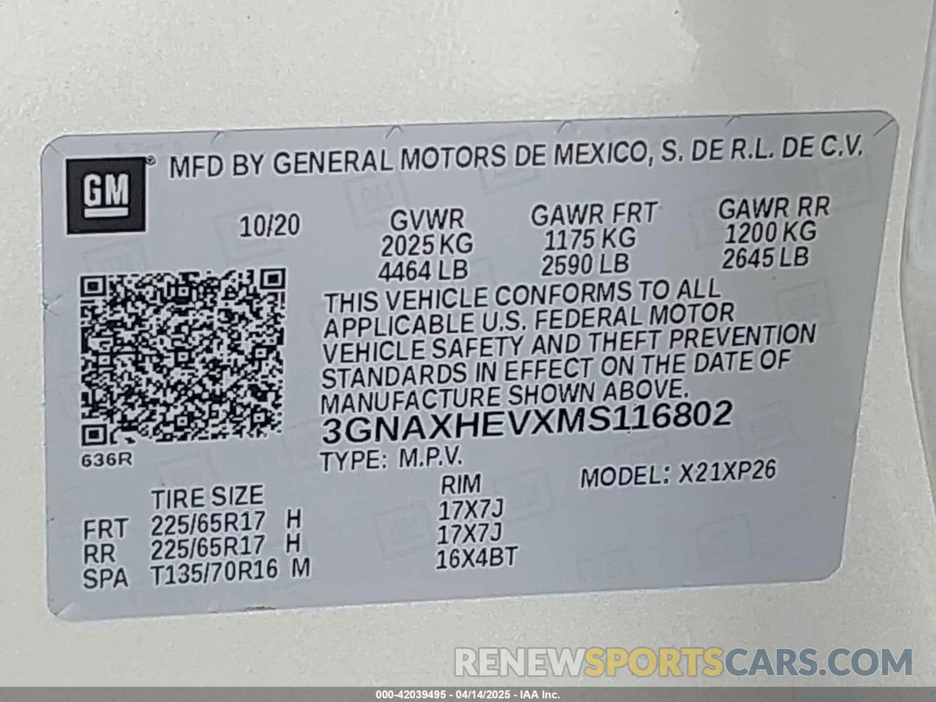 9 Photograph of a damaged car 3GNAXHEVXMS116802 CHEVROLET EQUINOX 2021