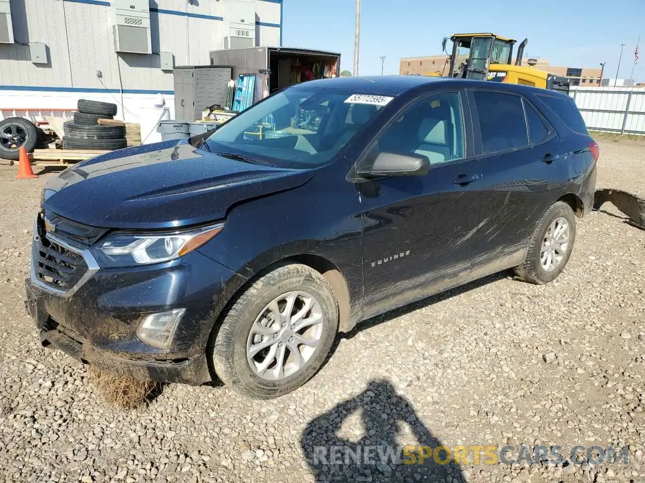 1 Photograph of a damaged car 3GNAXHEVXMS146091 CHEVROLET EQUINOX 2021