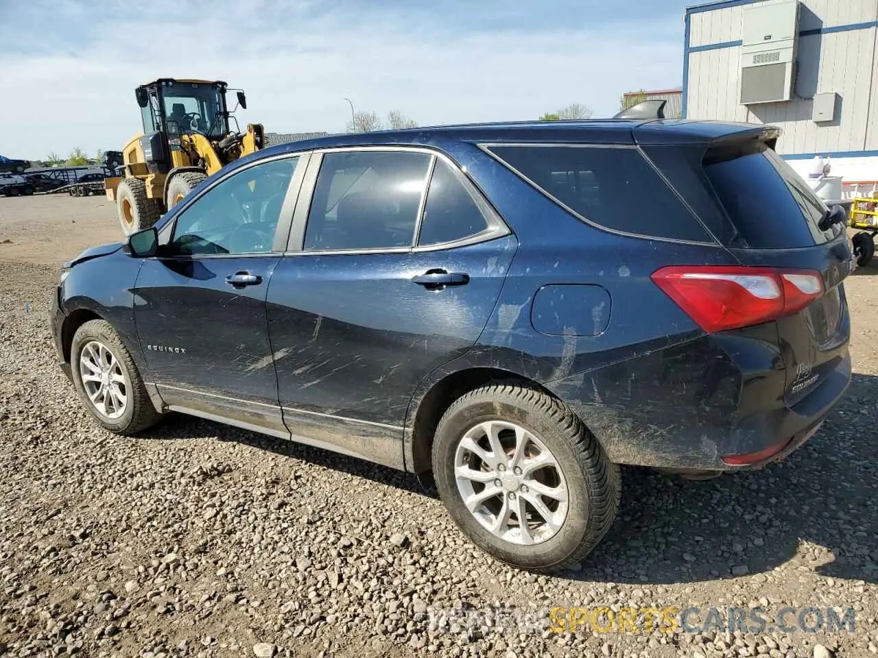2 Photograph of a damaged car 3GNAXHEVXMS146091 CHEVROLET EQUINOX 2021