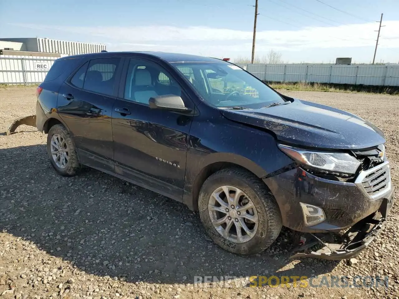 4 Photograph of a damaged car 3GNAXHEVXMS146091 CHEVROLET EQUINOX 2021