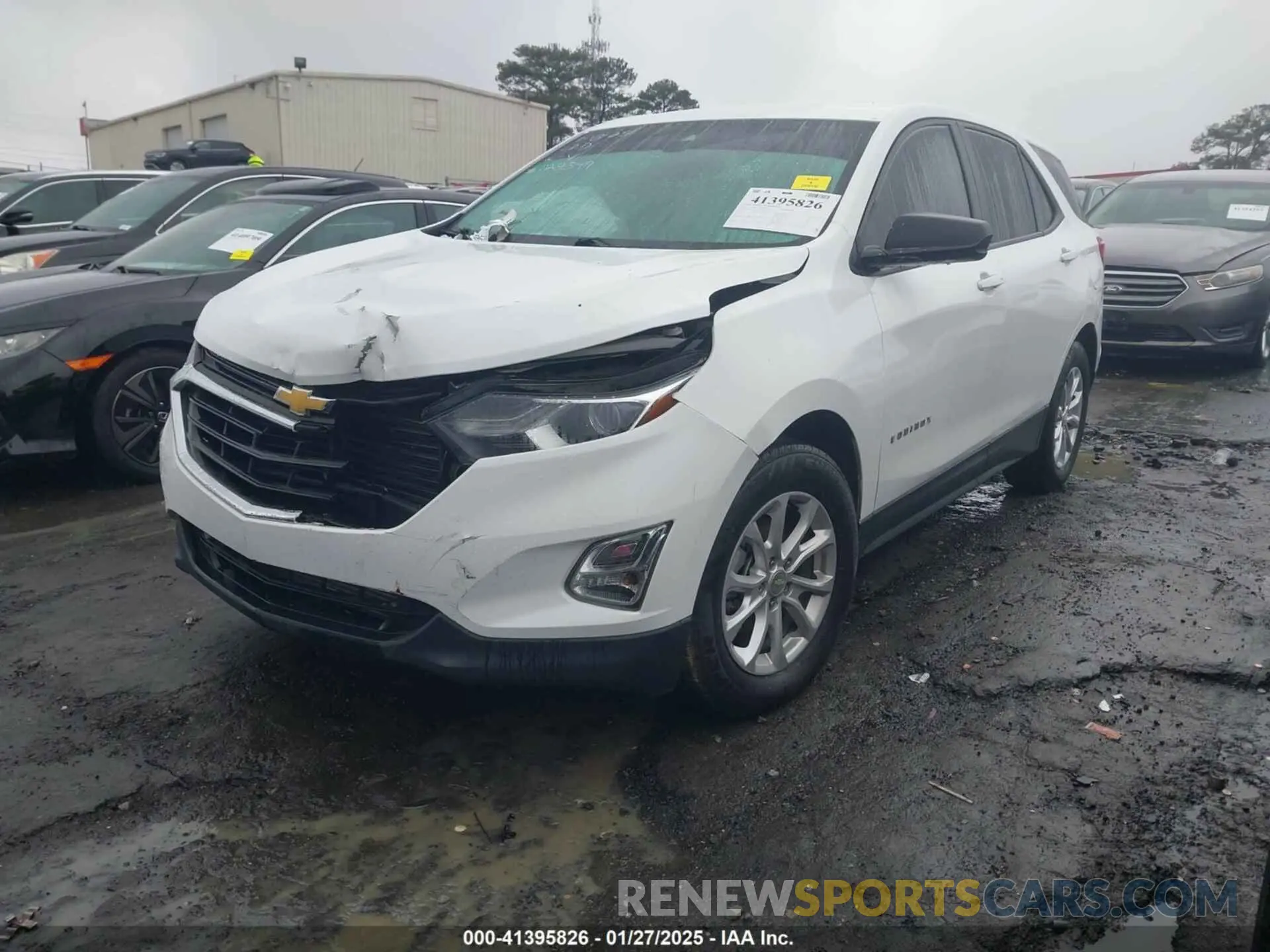 2 Photograph of a damaged car 3GNAXHEVXMS160198 CHEVROLET EQUINOX 2021