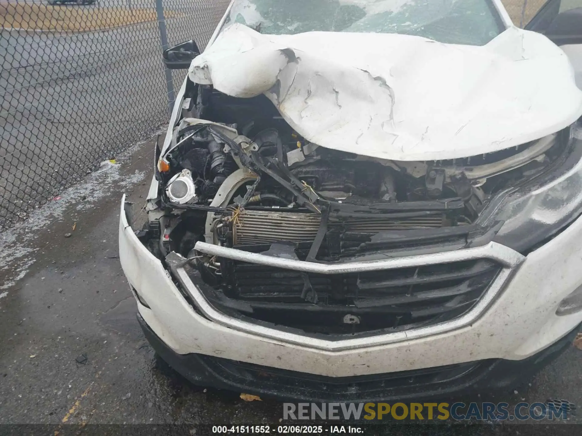 6 Photograph of a damaged car 3GNAXHEVXMS171475 CHEVROLET EQUINOX 2021