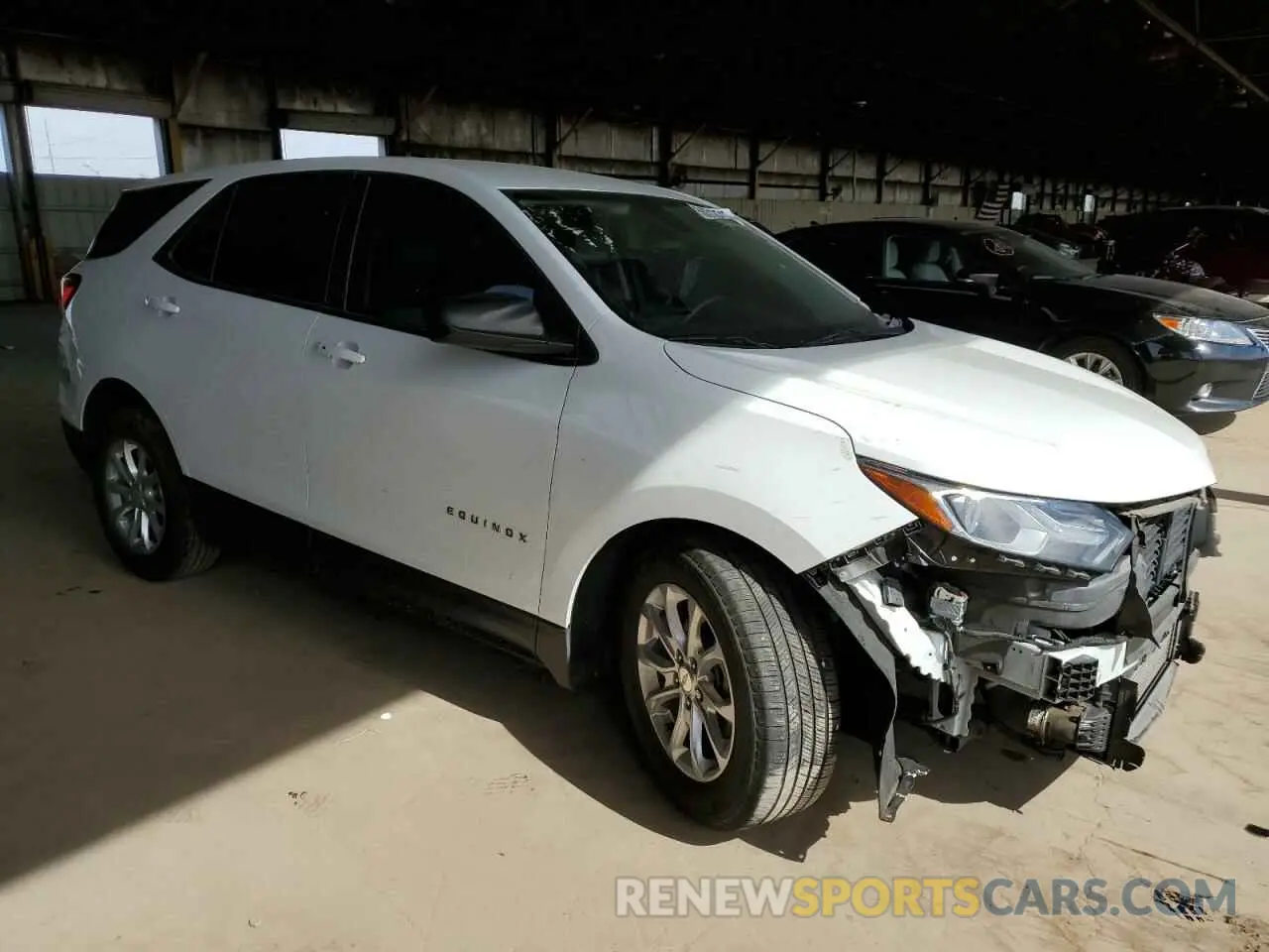 4 Photograph of a damaged car 3GNAXHEVXMS182668 CHEVROLET EQUINOX 2021