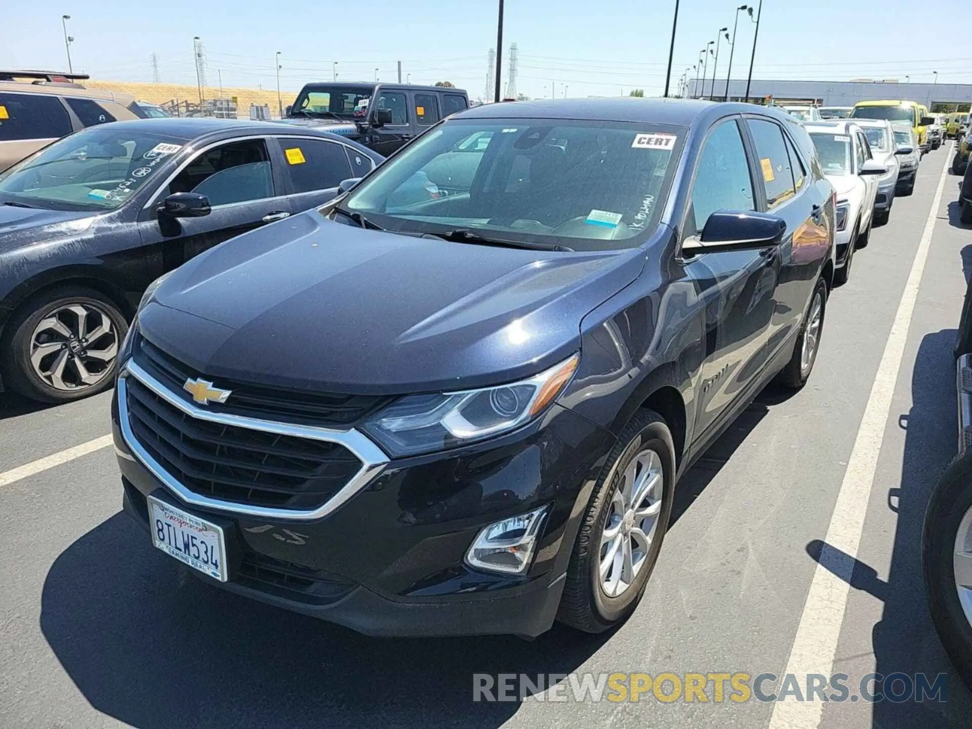 21 Photograph of a damaged car 3GNAXJEV0MS121479 CHEVROLET EQUINOX 2021