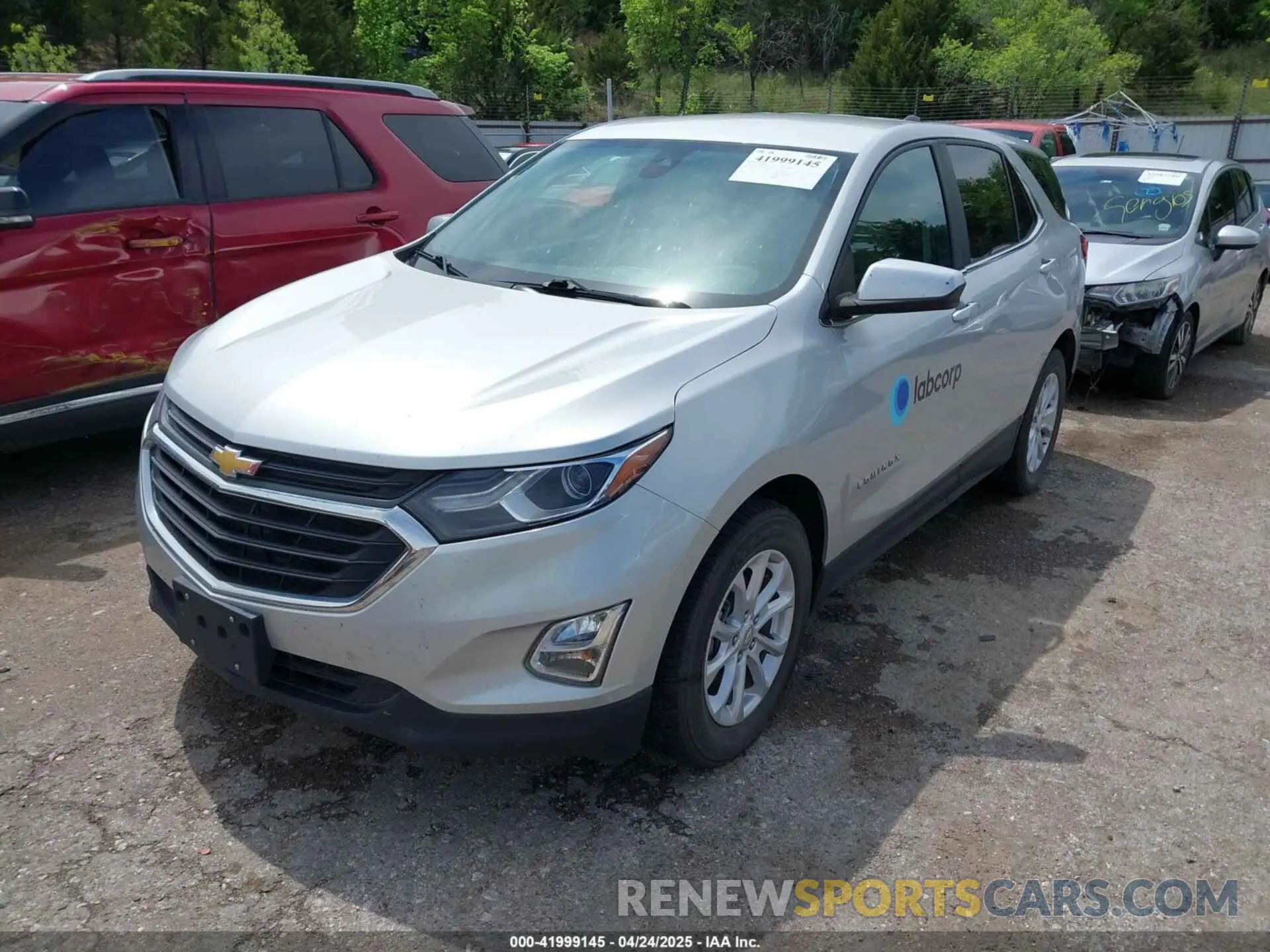 2 Photograph of a damaged car 3GNAXJEV0MS161822 CHEVROLET EQUINOX 2021
