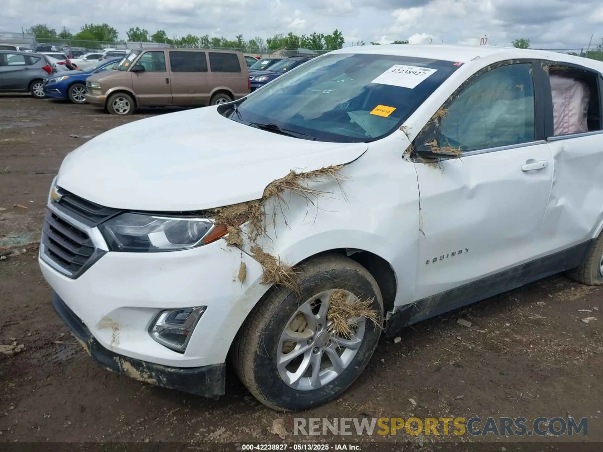 6 Photograph of a damaged car 3GNAXJEV1MS122656 CHEVROLET EQUINOX 2021