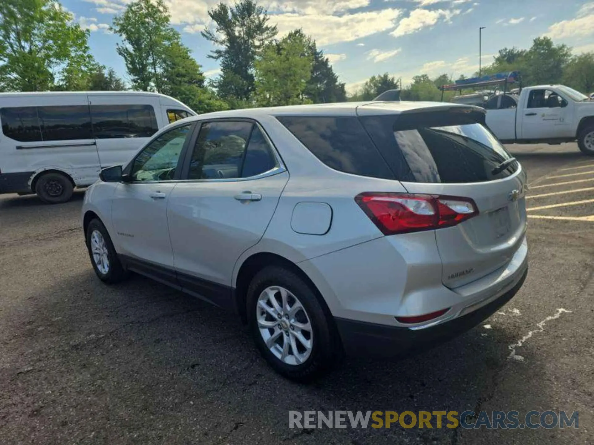 8 Photograph of a damaged car 3GNAXJEV1MS148108 CHEVROLET EQUINOX 2021