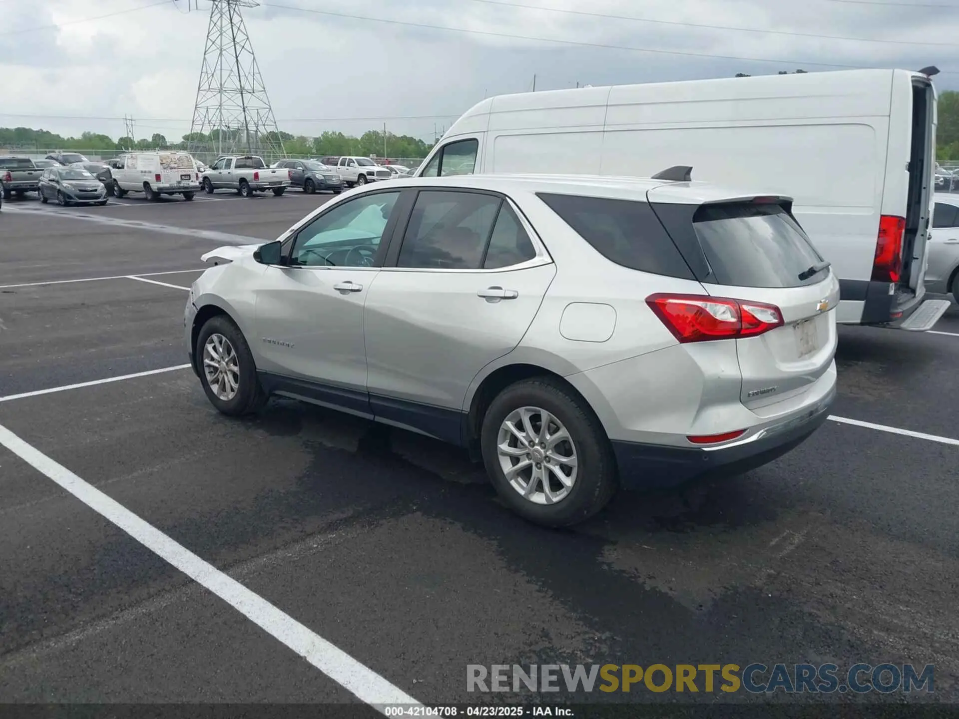 3 Photograph of a damaged car 3GNAXJEV1MS160842 CHEVROLET EQUINOX 2021