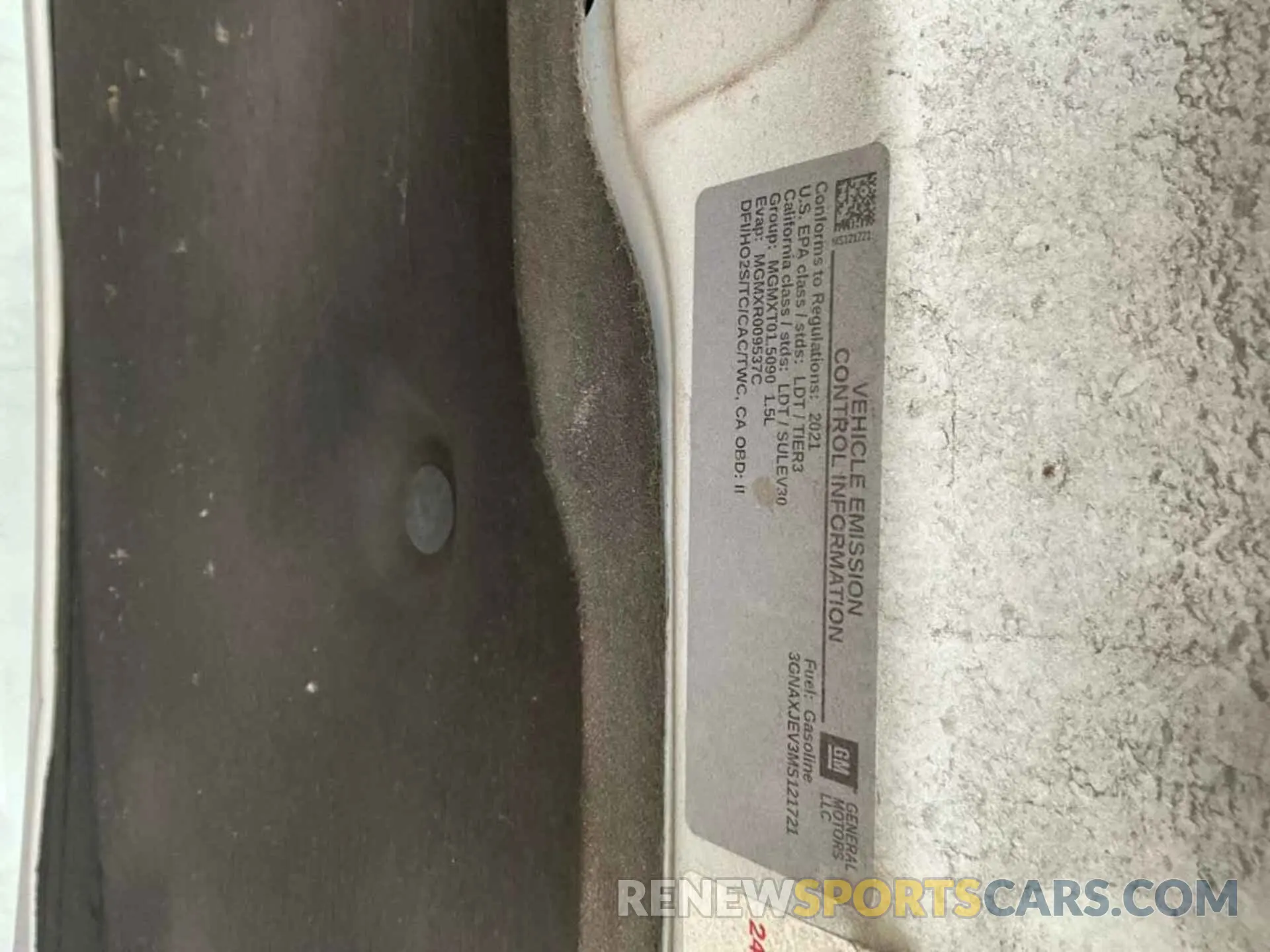 18 Photograph of a damaged car 3GNAXJEV3MS121721 CHEVROLET EQUINOX 2021