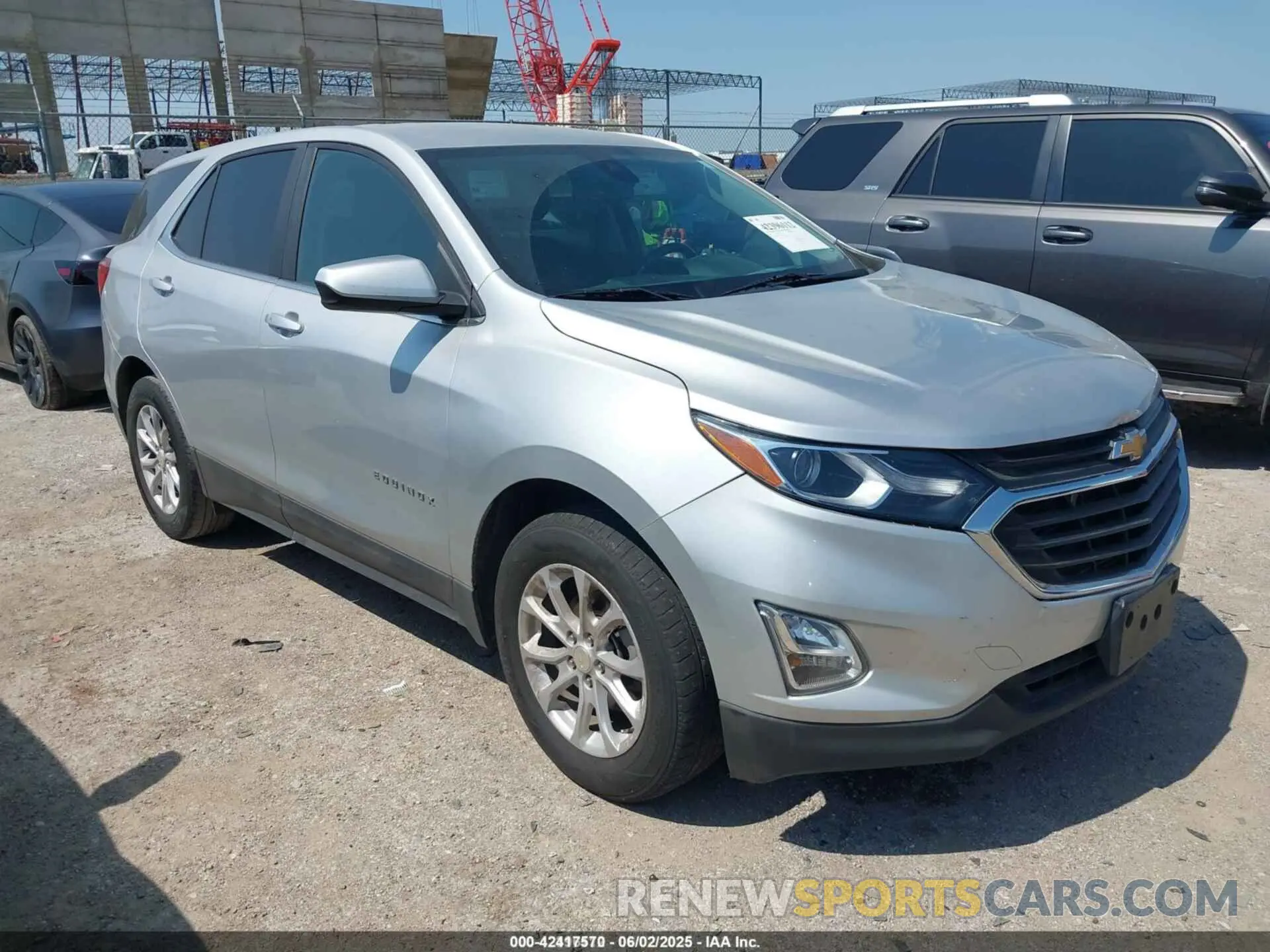 1 Photograph of a damaged car 3GNAXJEV3MS160745 CHEVROLET EQUINOX 2021