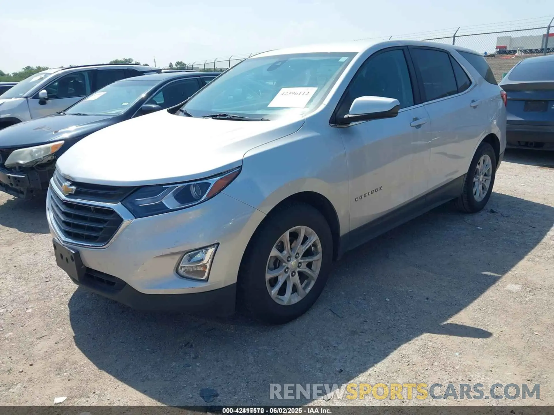 2 Photograph of a damaged car 3GNAXJEV3MS160745 CHEVROLET EQUINOX 2021