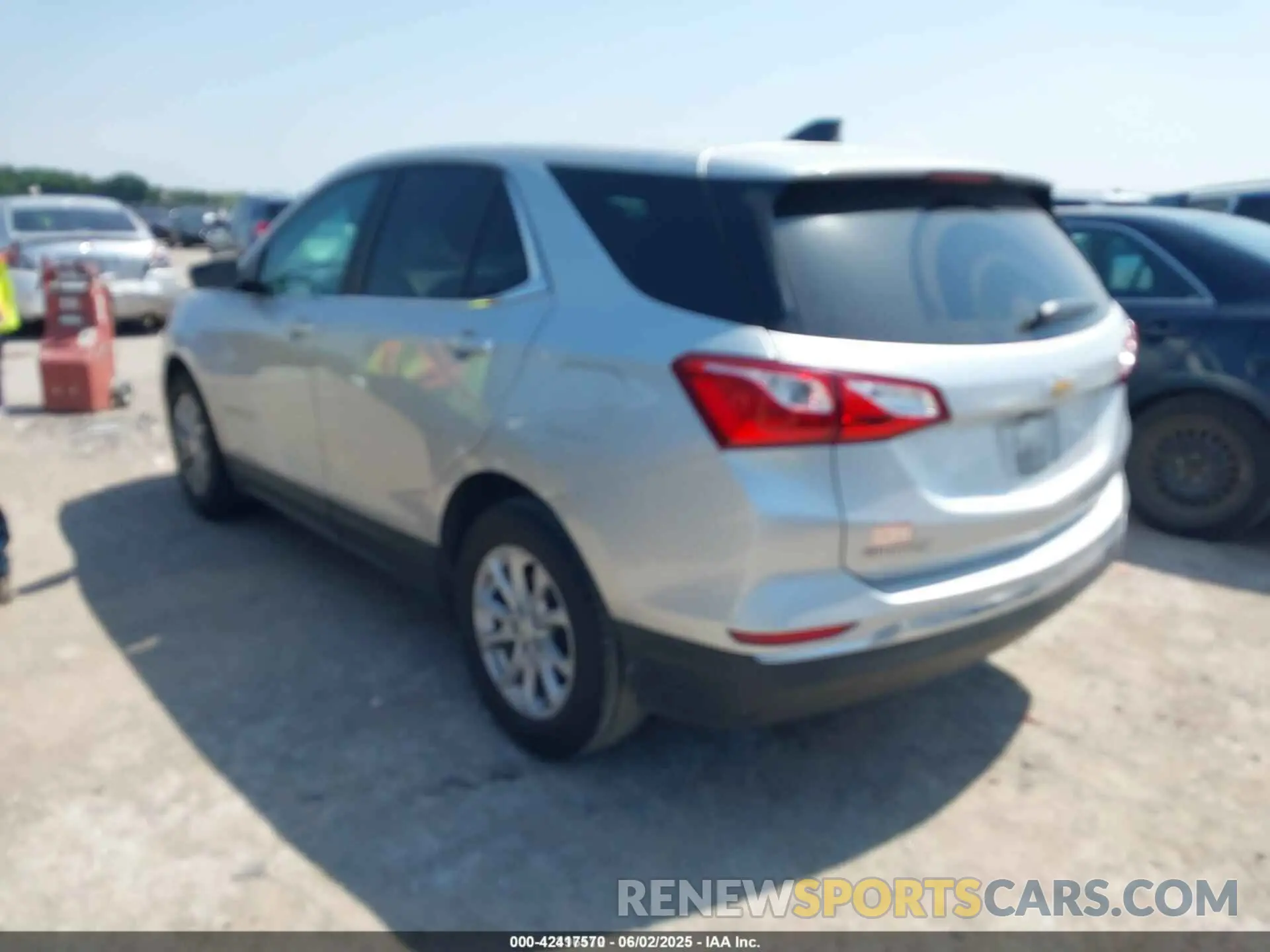 3 Photograph of a damaged car 3GNAXJEV3MS160745 CHEVROLET EQUINOX 2021