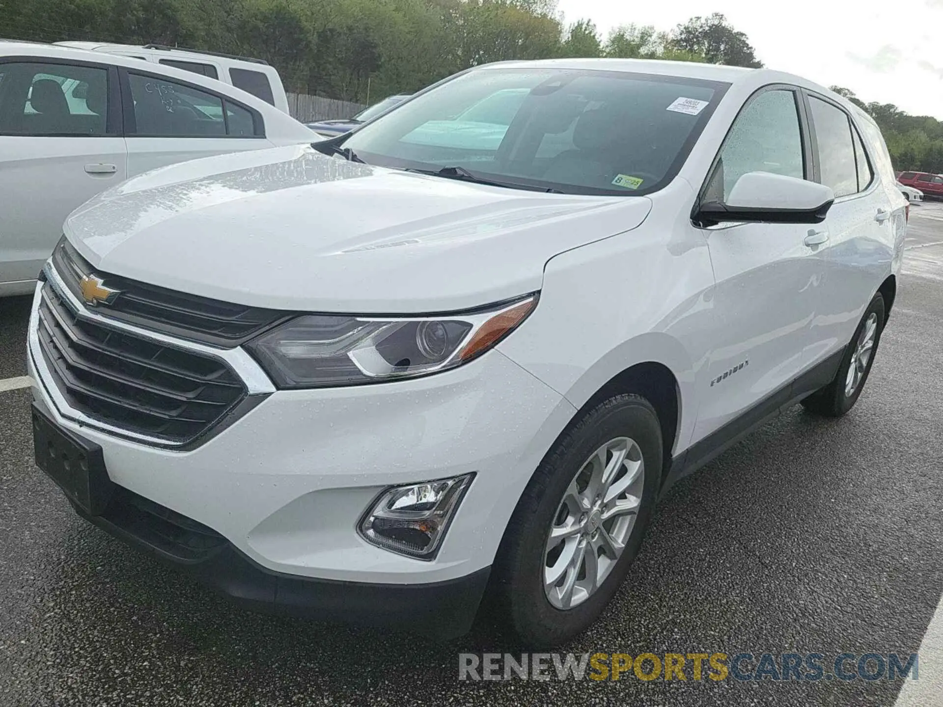 4 Photograph of a damaged car 3GNAXJEV4ML393673 CHEVROLET EQUINOX 2021