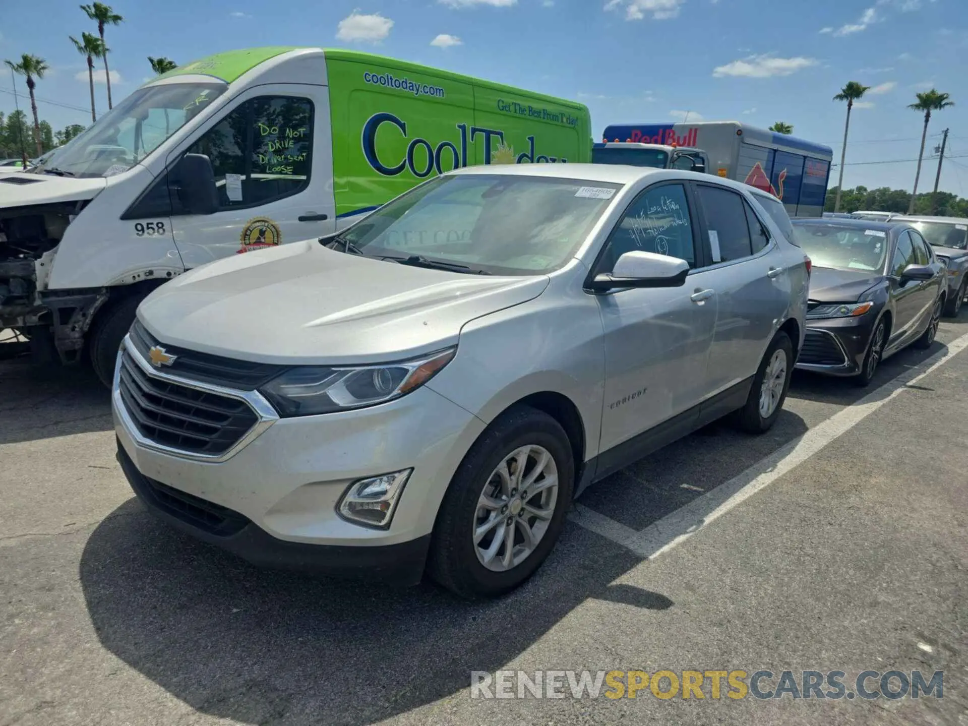 2 Photograph of a damaged car 3GNAXJEV4MS103759 CHEVROLET EQUINOX 2021