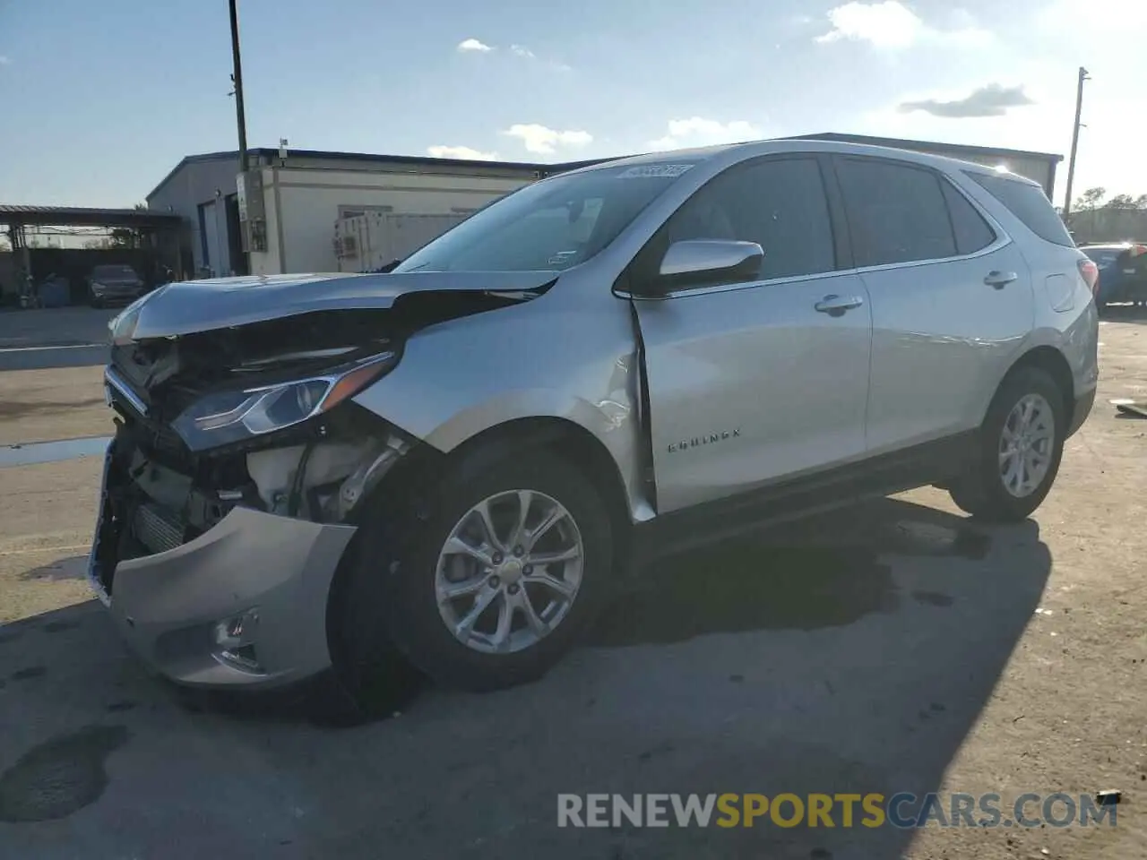1 Photograph of a damaged car 3GNAXJEV5MS160925 CHEVROLET EQUINOX 2021