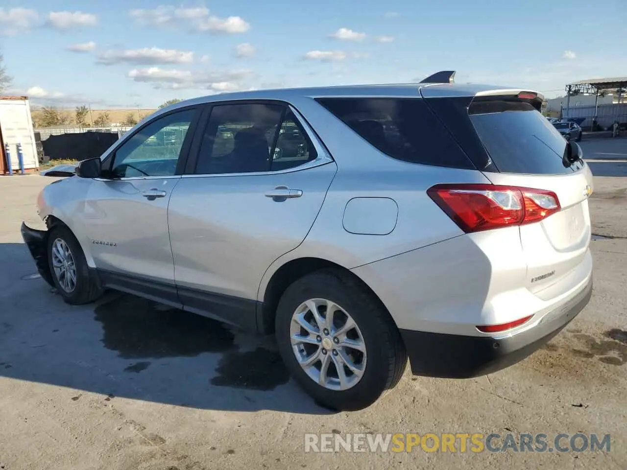 2 Photograph of a damaged car 3GNAXJEV5MS160925 CHEVROLET EQUINOX 2021