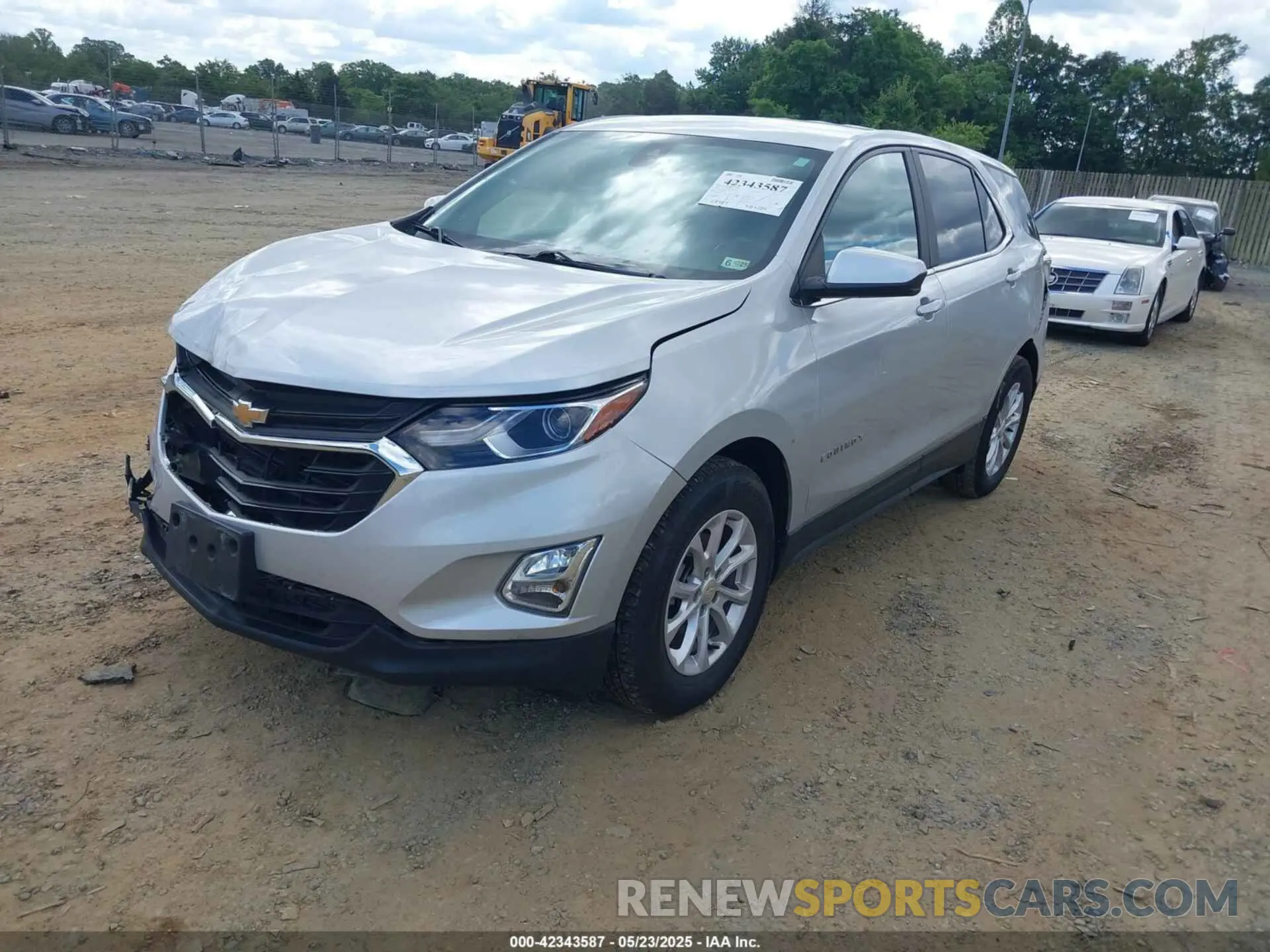2 Photograph of a damaged car 3GNAXJEV5MS161556 CHEVROLET EQUINOX 2021