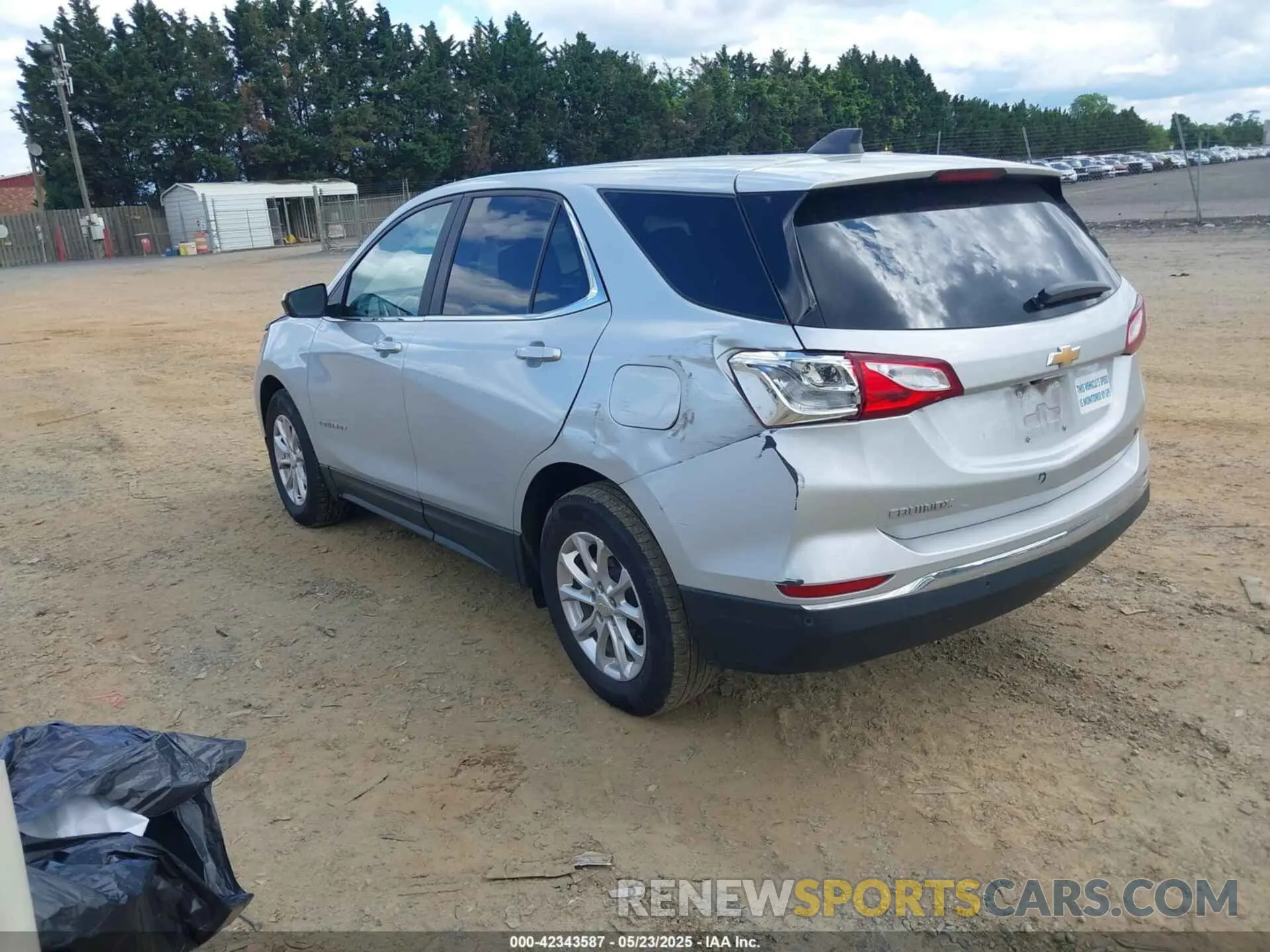 3 Photograph of a damaged car 3GNAXJEV5MS161556 CHEVROLET EQUINOX 2021