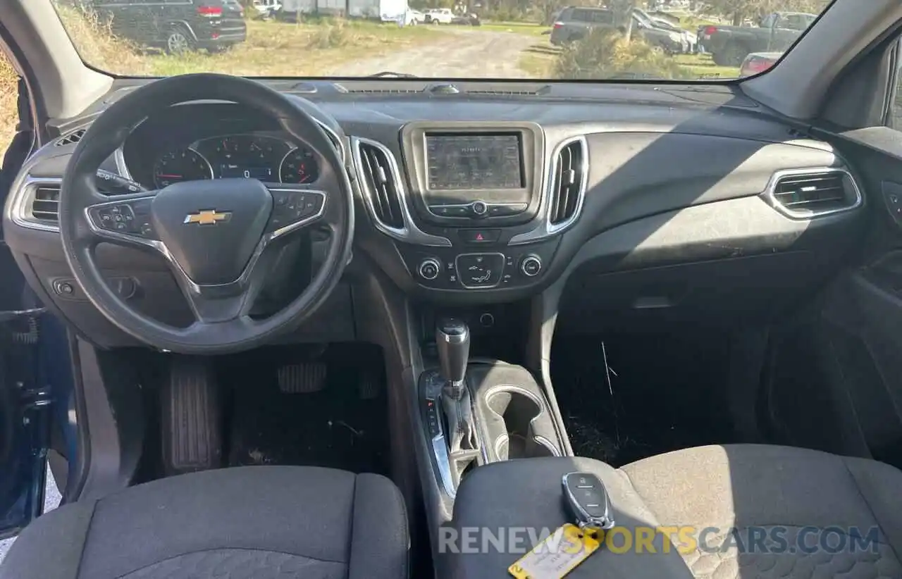 9 Photograph of a damaged car 3GNAXJEV6ML378169 CHEVROLET EQUINOX 2021