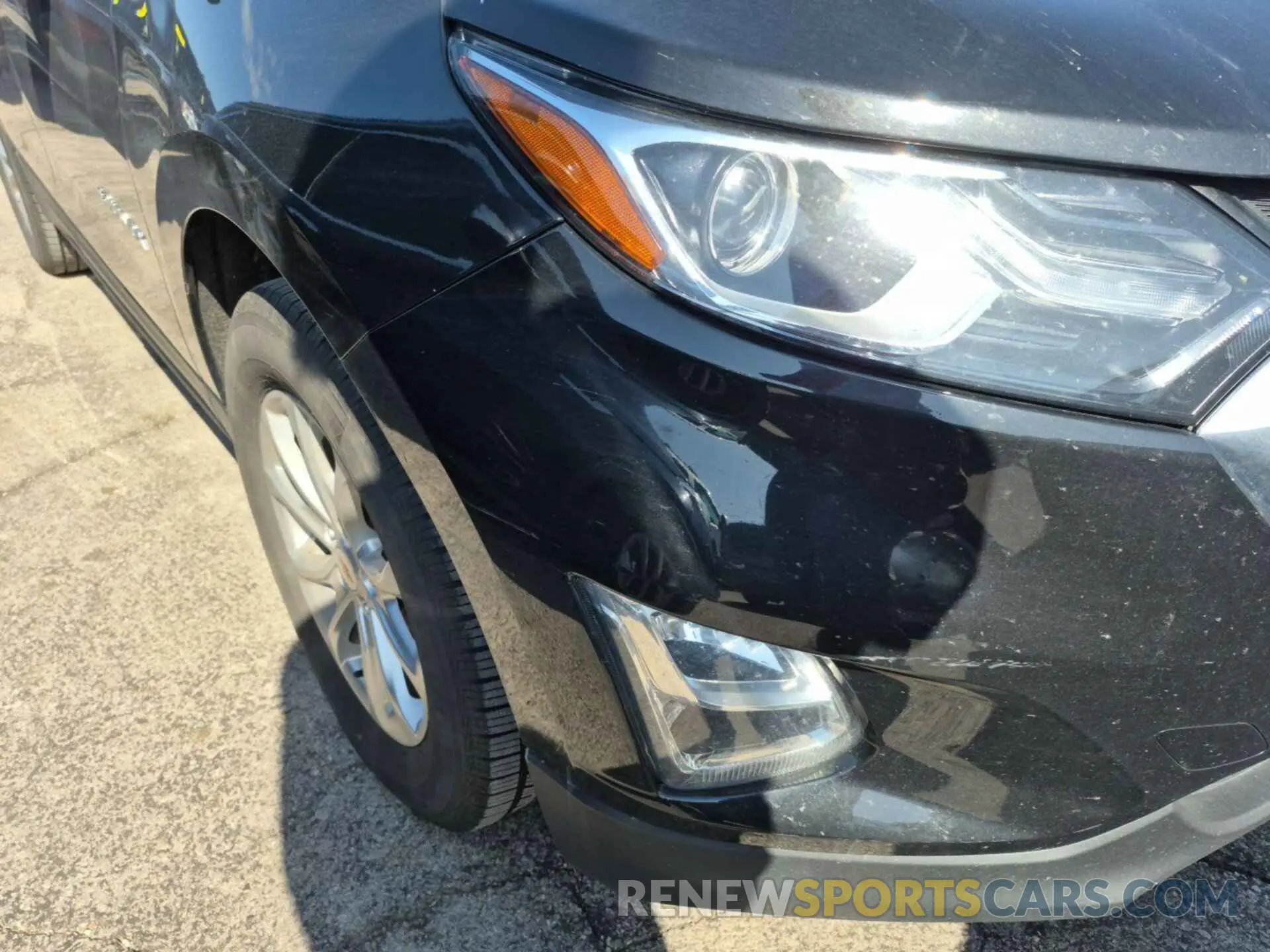 8 Photograph of a damaged car 3GNAXJEV6ML388068 CHEVROLET EQUINOX 2021