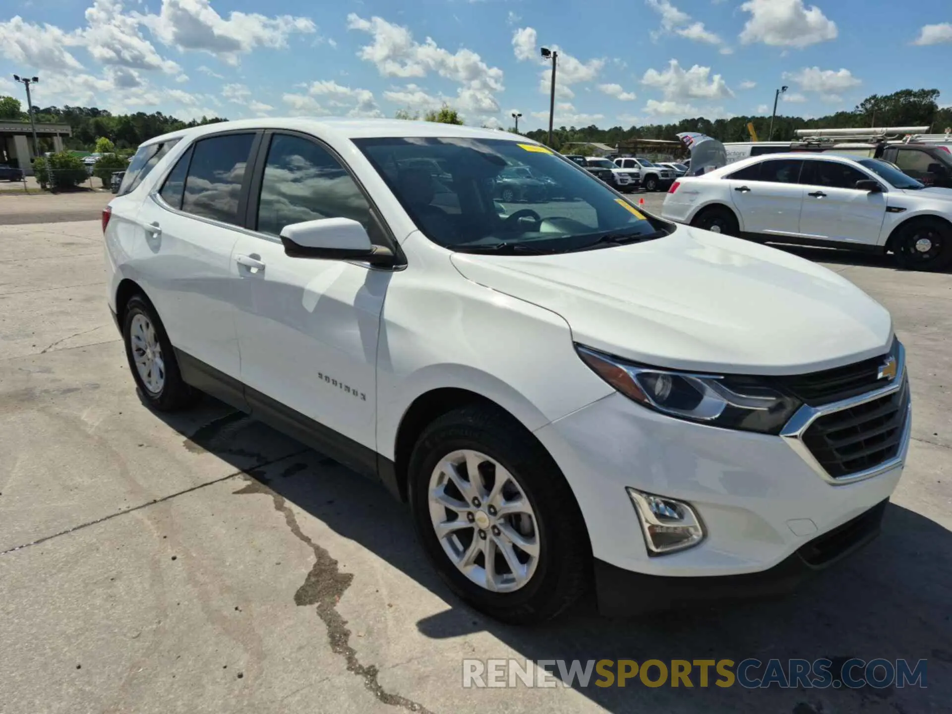 1 Photograph of a damaged car 3GNAXJEV6MS121440 CHEVROLET EQUINOX 2021