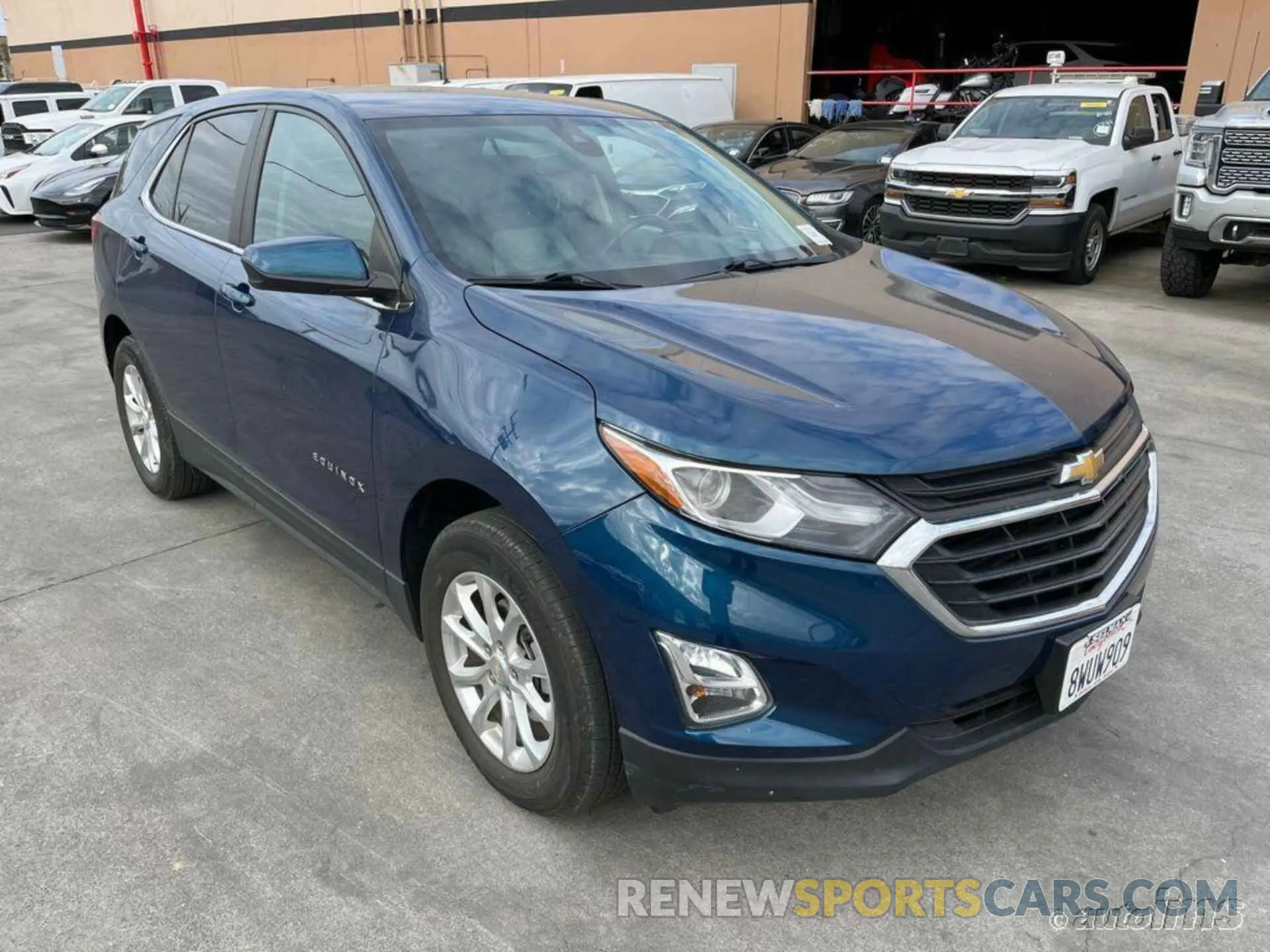 1 Photograph of a damaged car 3GNAXJEV7ML386832 CHEVROLET EQUINOX 2021