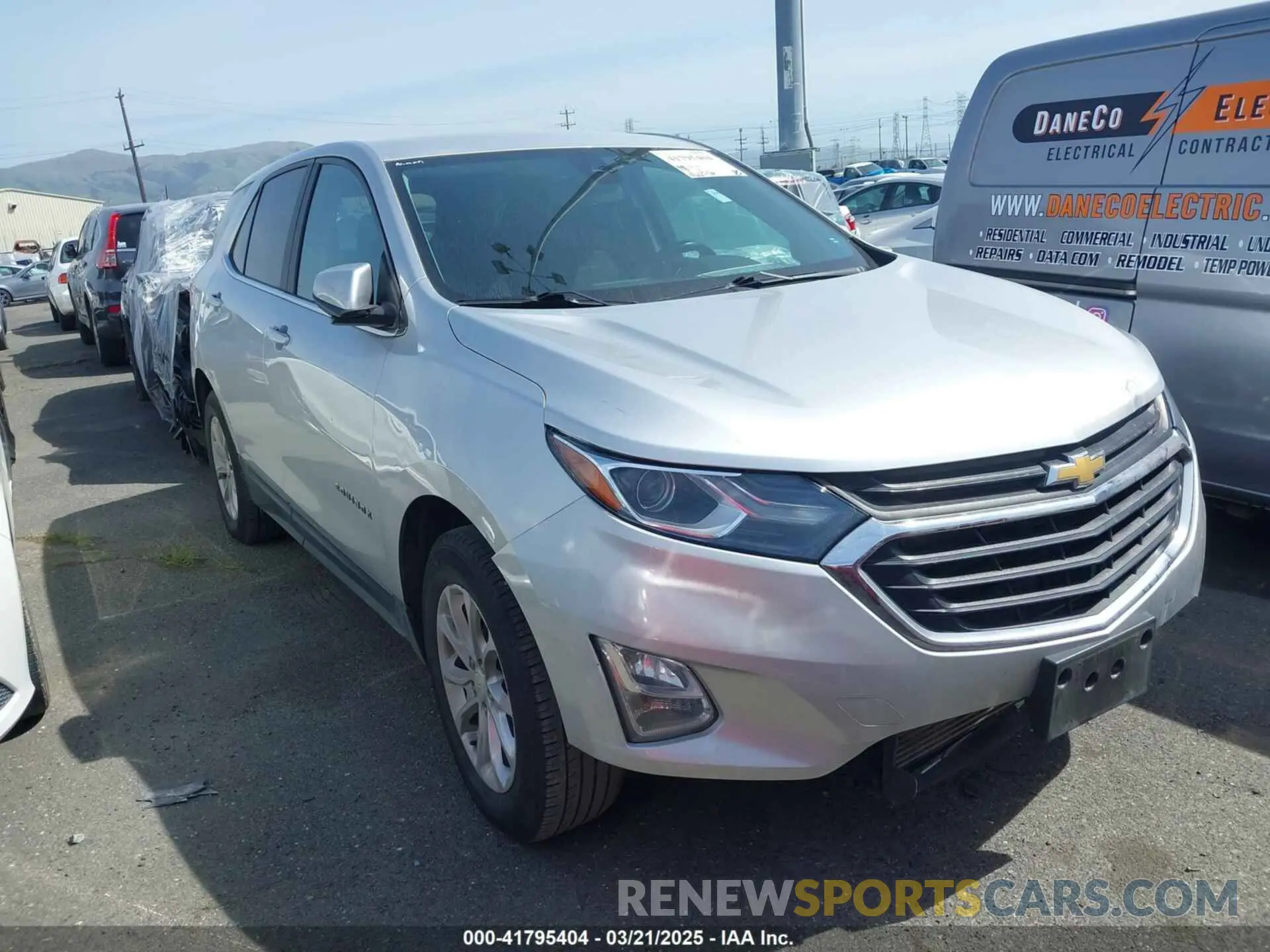 1 Photograph of a damaged car 3GNAXJEV7MS162546 CHEVROLET EQUINOX 2021