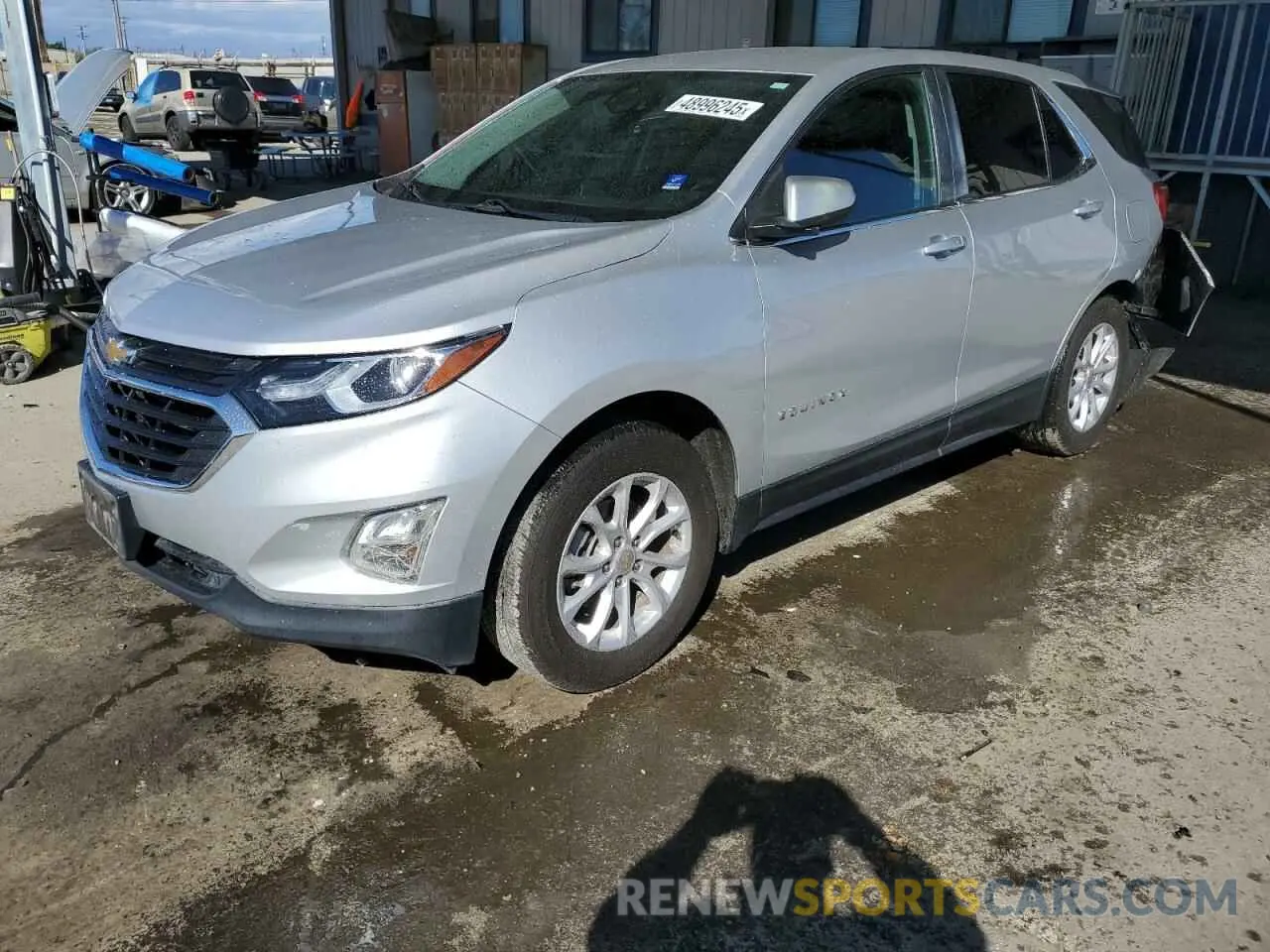 1 Photograph of a damaged car 3GNAXJEV7MS162580 CHEVROLET EQUINOX 2021