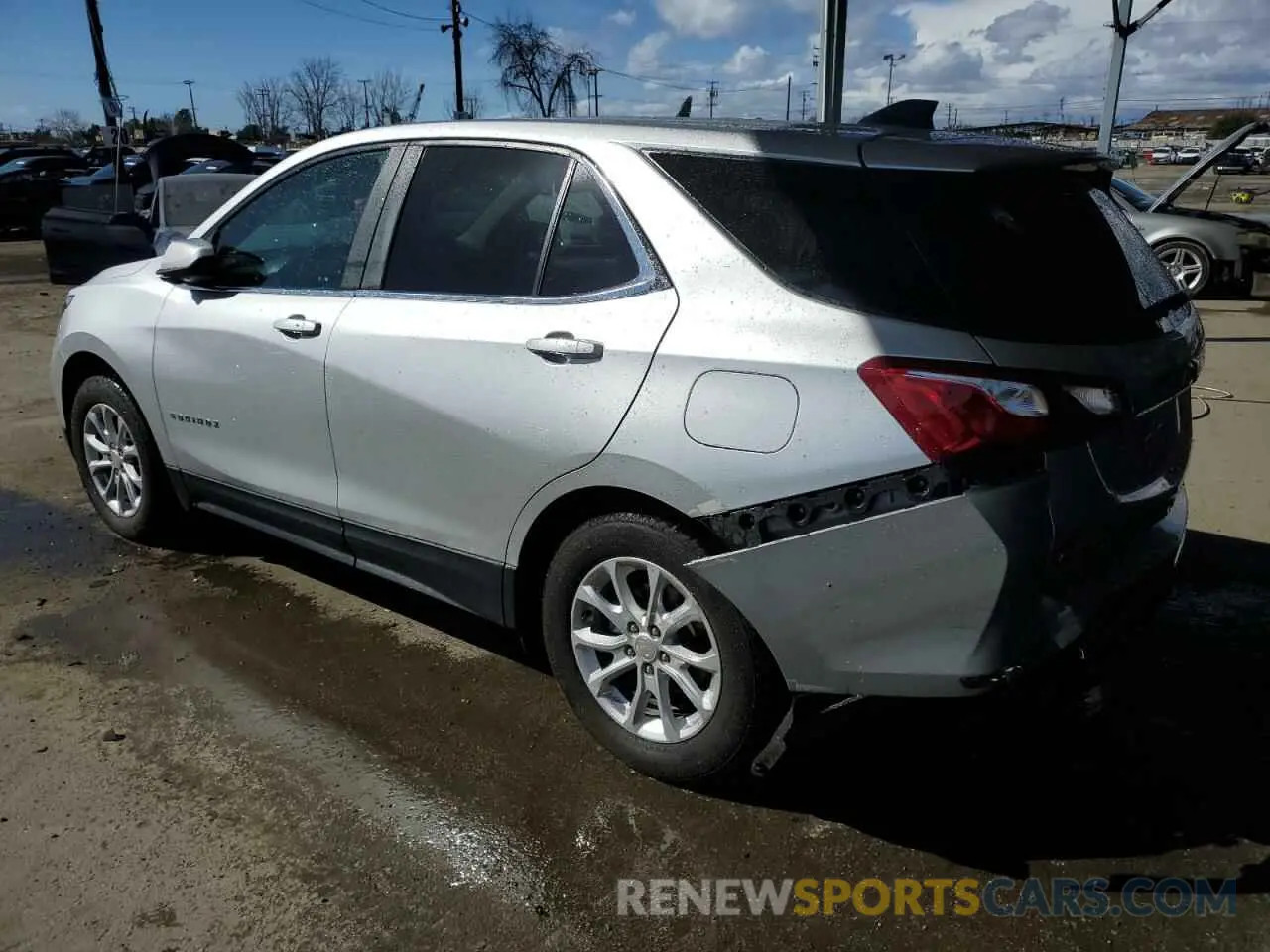 2 Photograph of a damaged car 3GNAXJEV7MS162580 CHEVROLET EQUINOX 2021