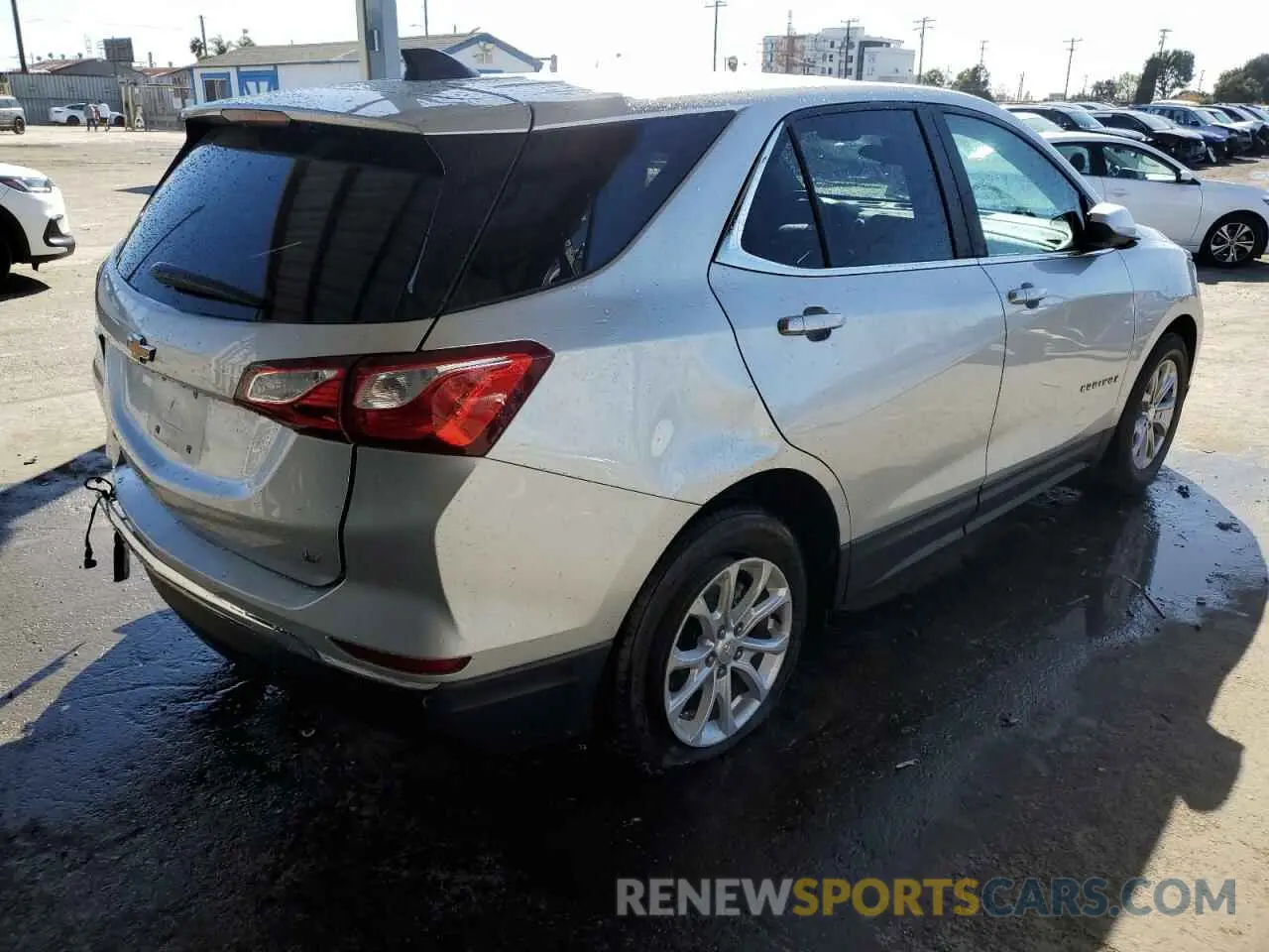 3 Photograph of a damaged car 3GNAXJEV7MS162580 CHEVROLET EQUINOX 2021