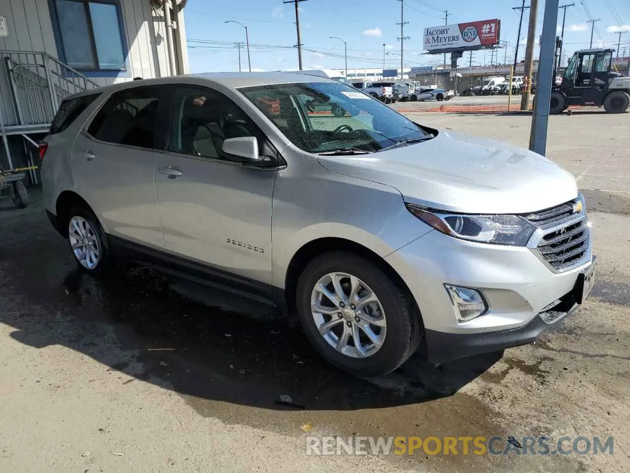 4 Photograph of a damaged car 3GNAXJEV7MS162580 CHEVROLET EQUINOX 2021