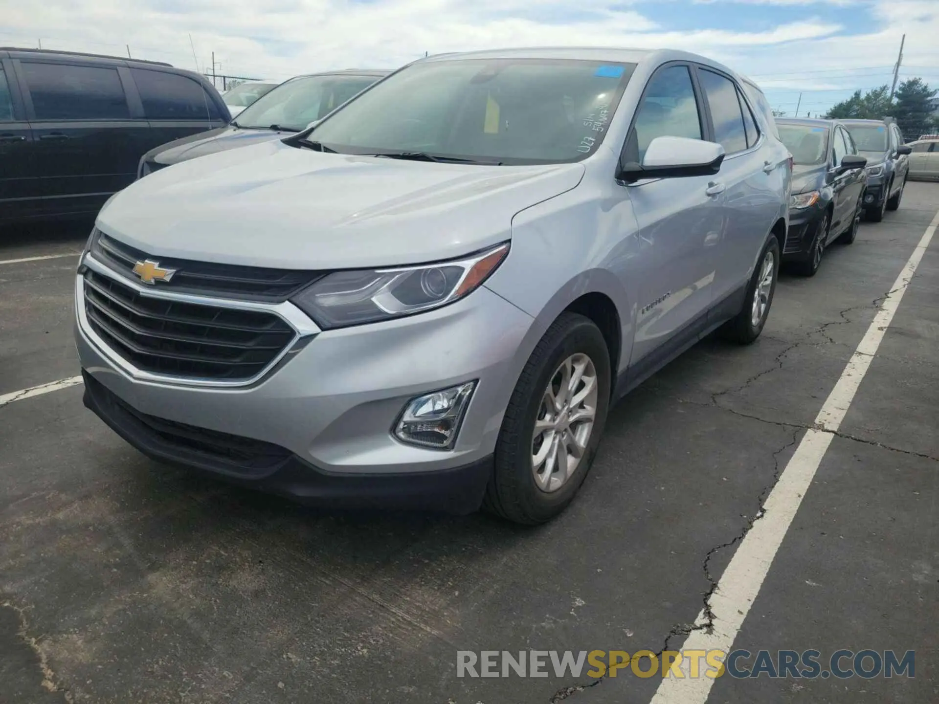 10 Photograph of a damaged car 3GNAXJEV8ML393708 CHEVROLET EQUINOX 2021