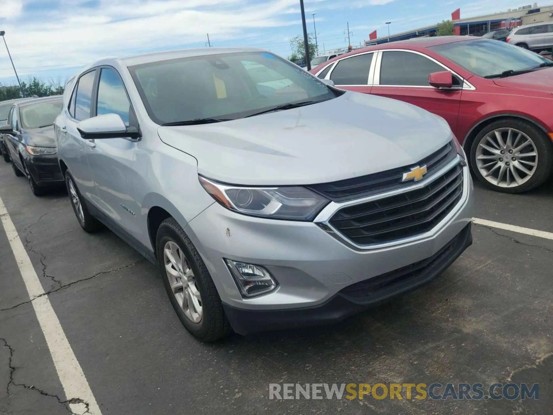 34 Photograph of a damaged car 3GNAXJEV8ML393708 CHEVROLET EQUINOX 2021