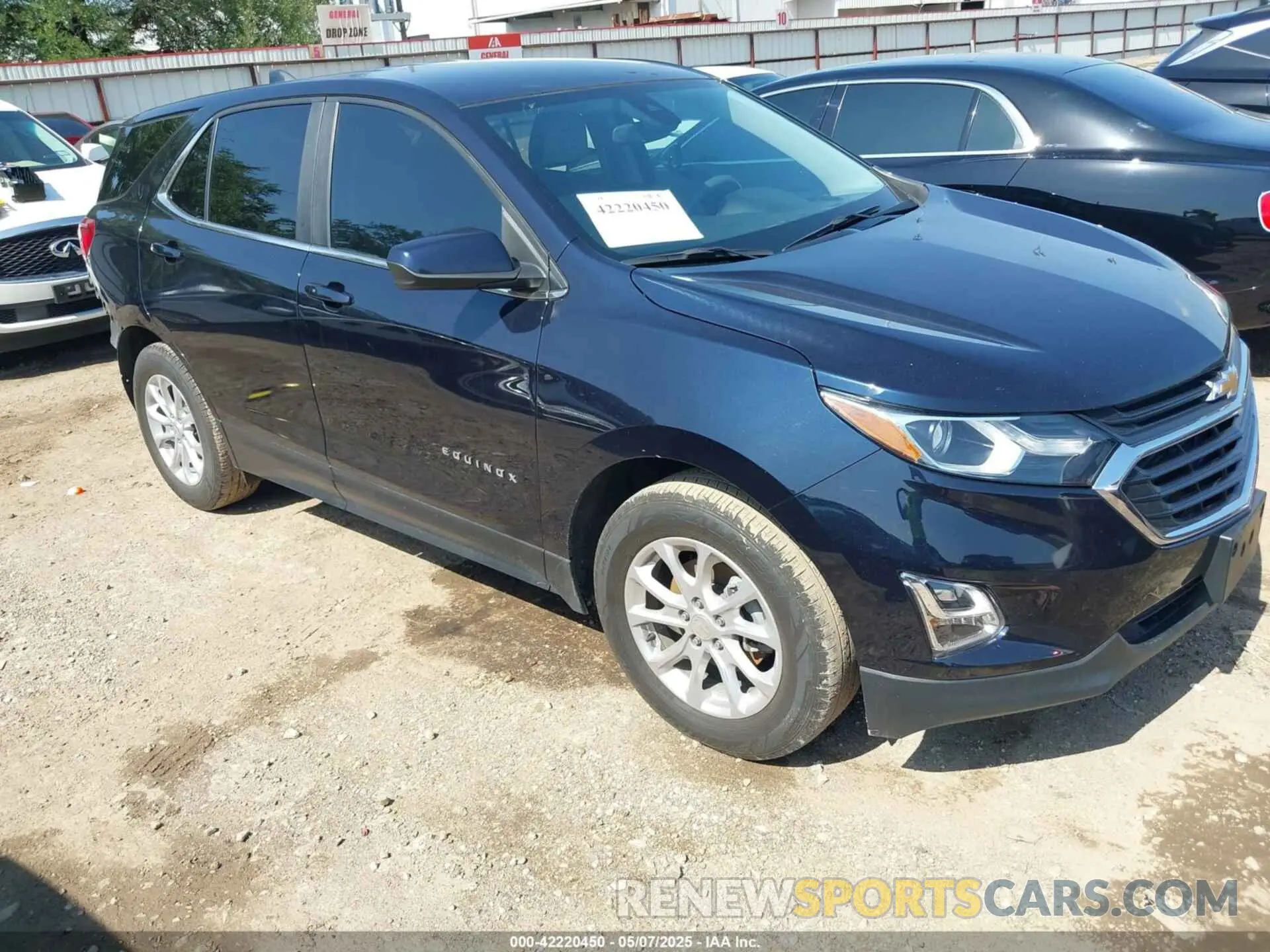 1 Photograph of a damaged car 3GNAXJEV8MS119110 CHEVROLET EQUINOX 2021