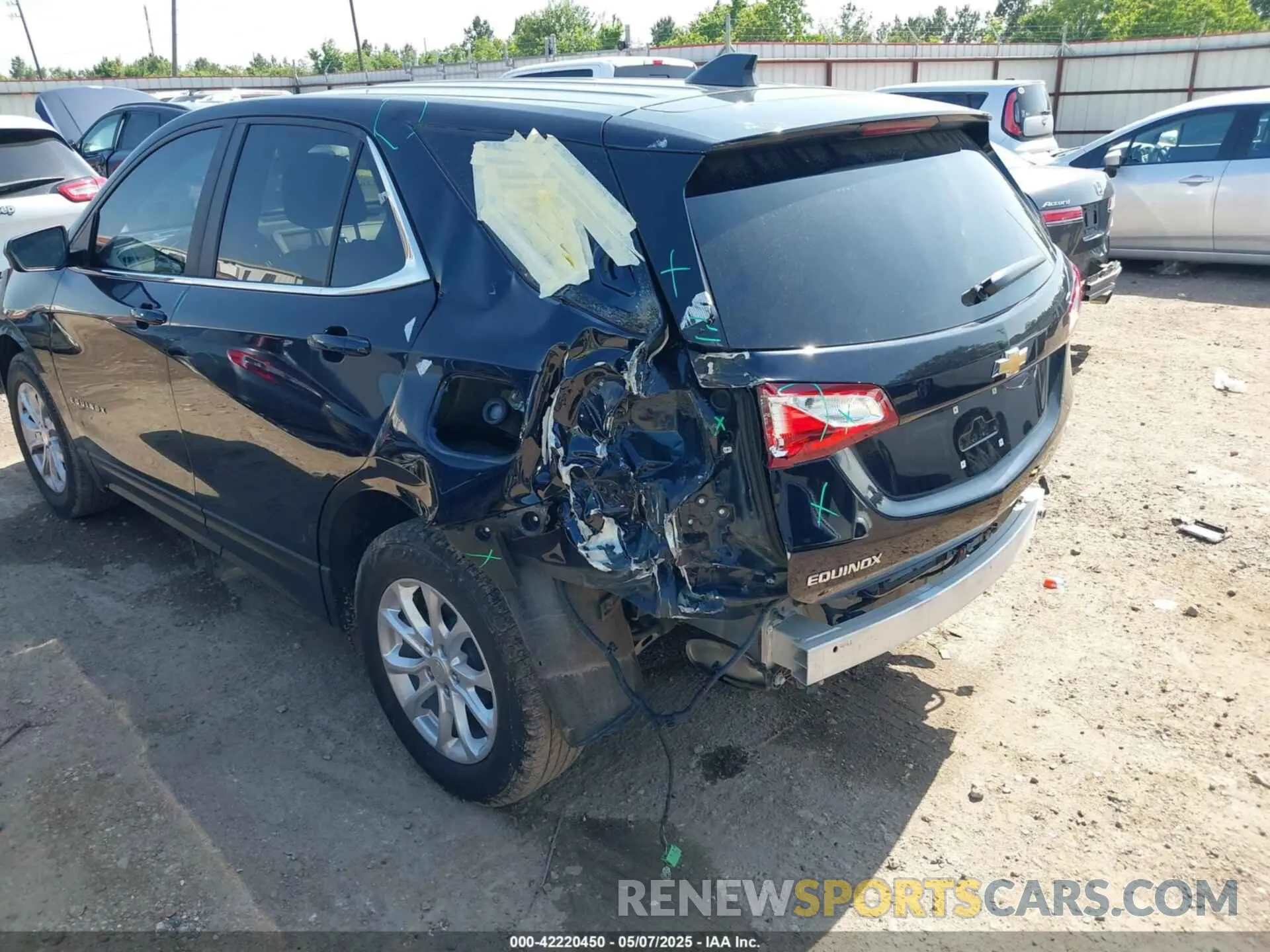 6 Photograph of a damaged car 3GNAXJEV8MS119110 CHEVROLET EQUINOX 2021