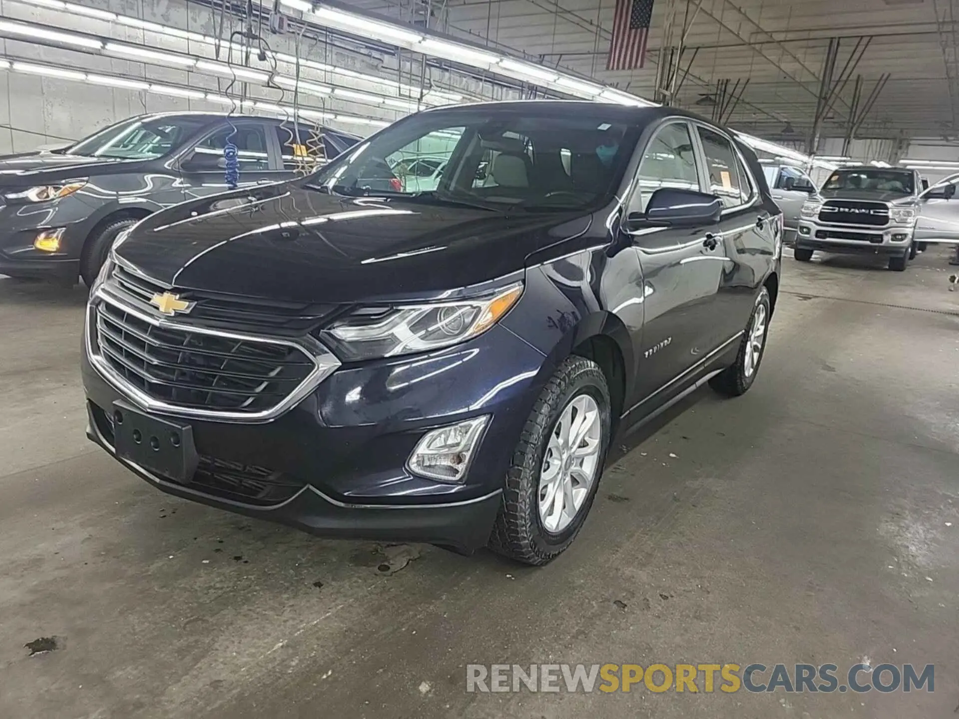 9 Photograph of a damaged car 3GNAXJEV9MS121450 CHEVROLET EQUINOX 2021