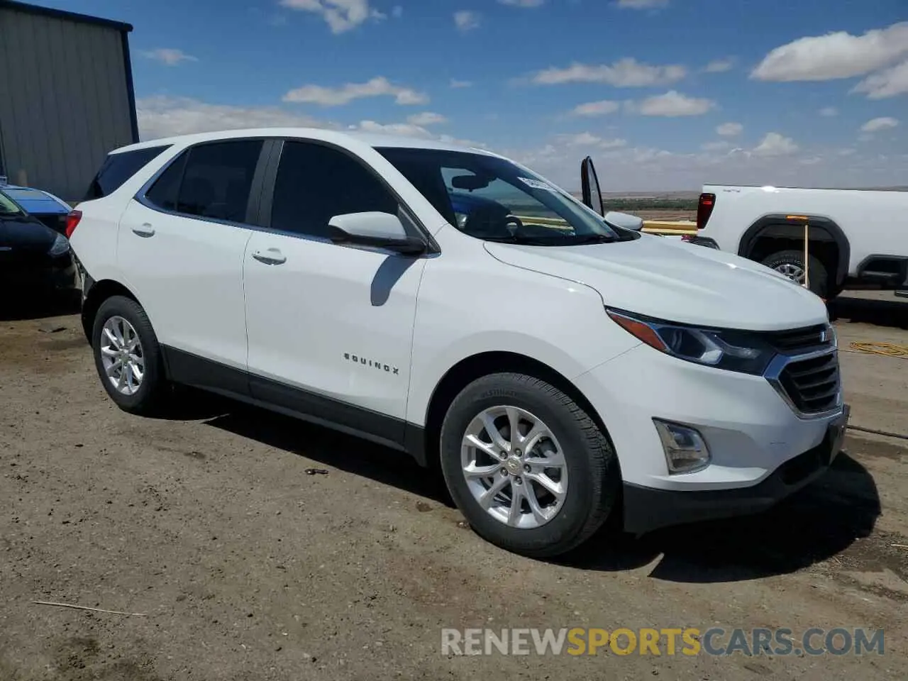 4 Photograph of a damaged car 3GNAXJEV9MS162077 CHEVROLET EQUINOX 2021
