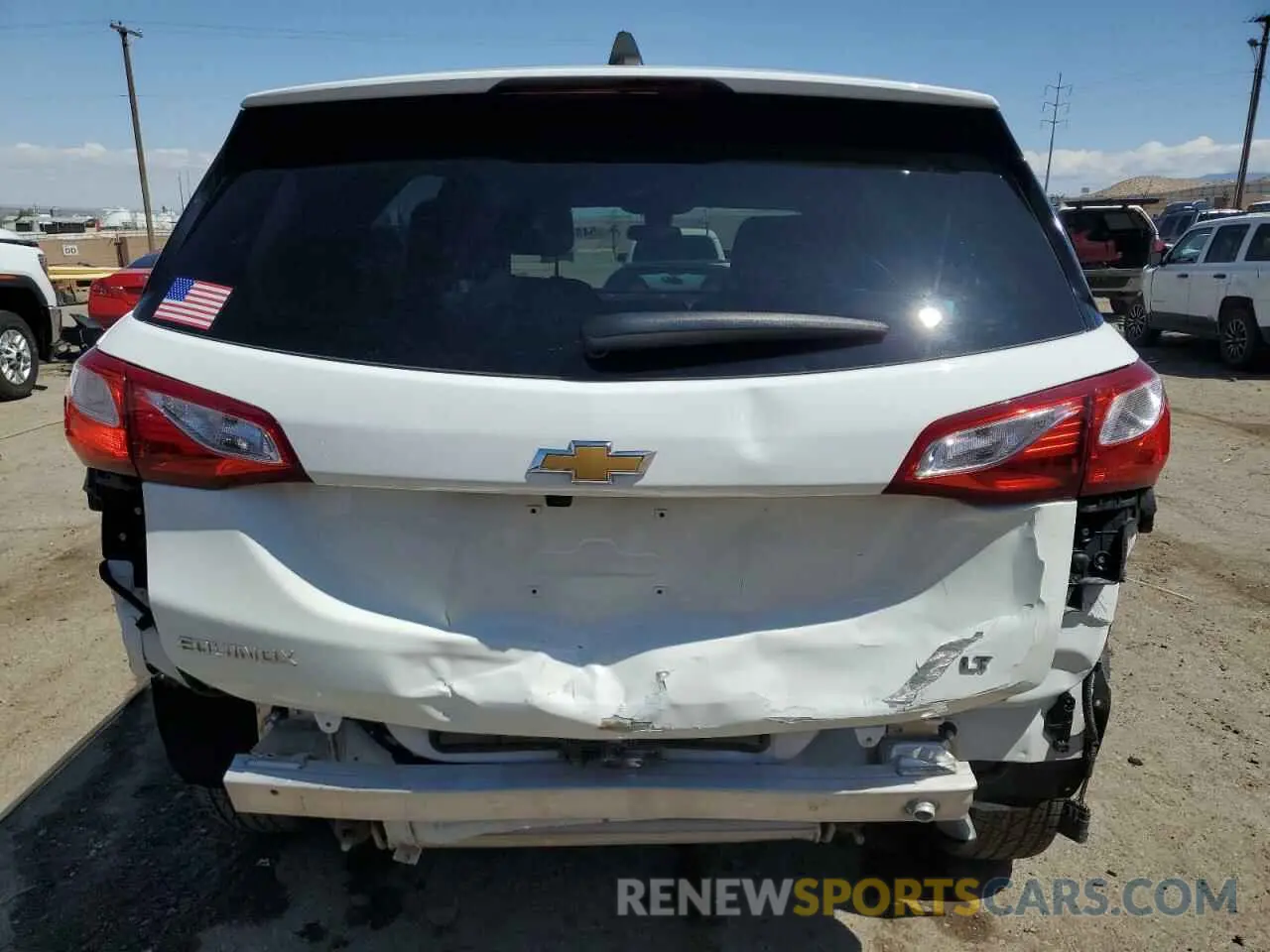 6 Photograph of a damaged car 3GNAXJEV9MS162077 CHEVROLET EQUINOX 2021