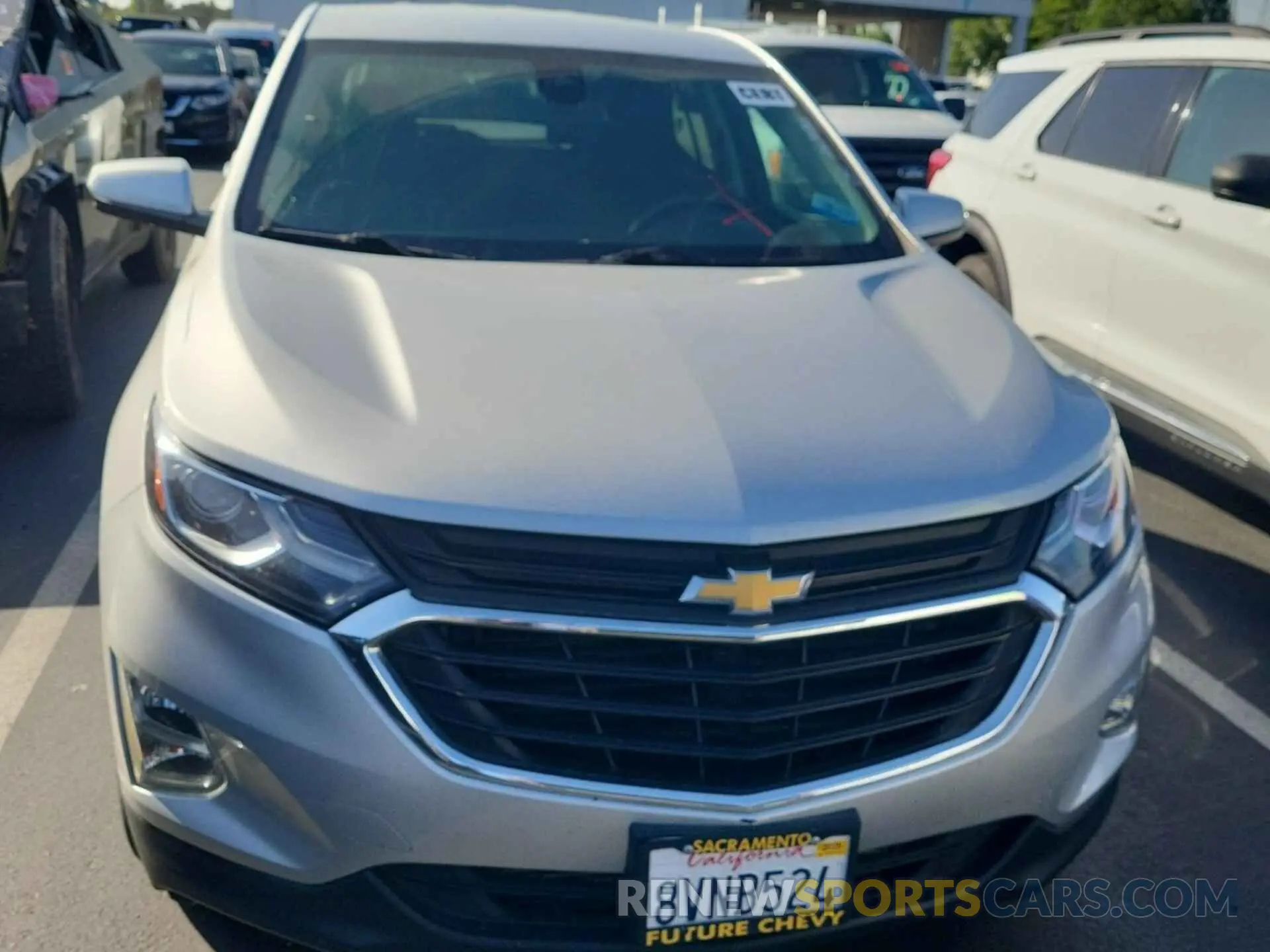9 Photograph of a damaged car 3GNAXJEVXMS146602 CHEVROLET EQUINOX 2021