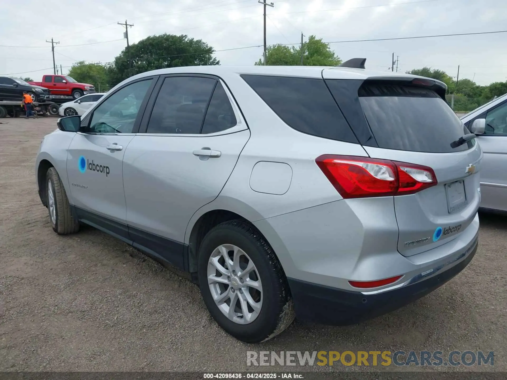 3 Photograph of a damaged car 3GNAXJEVXMS160886 CHEVROLET EQUINOX 2021