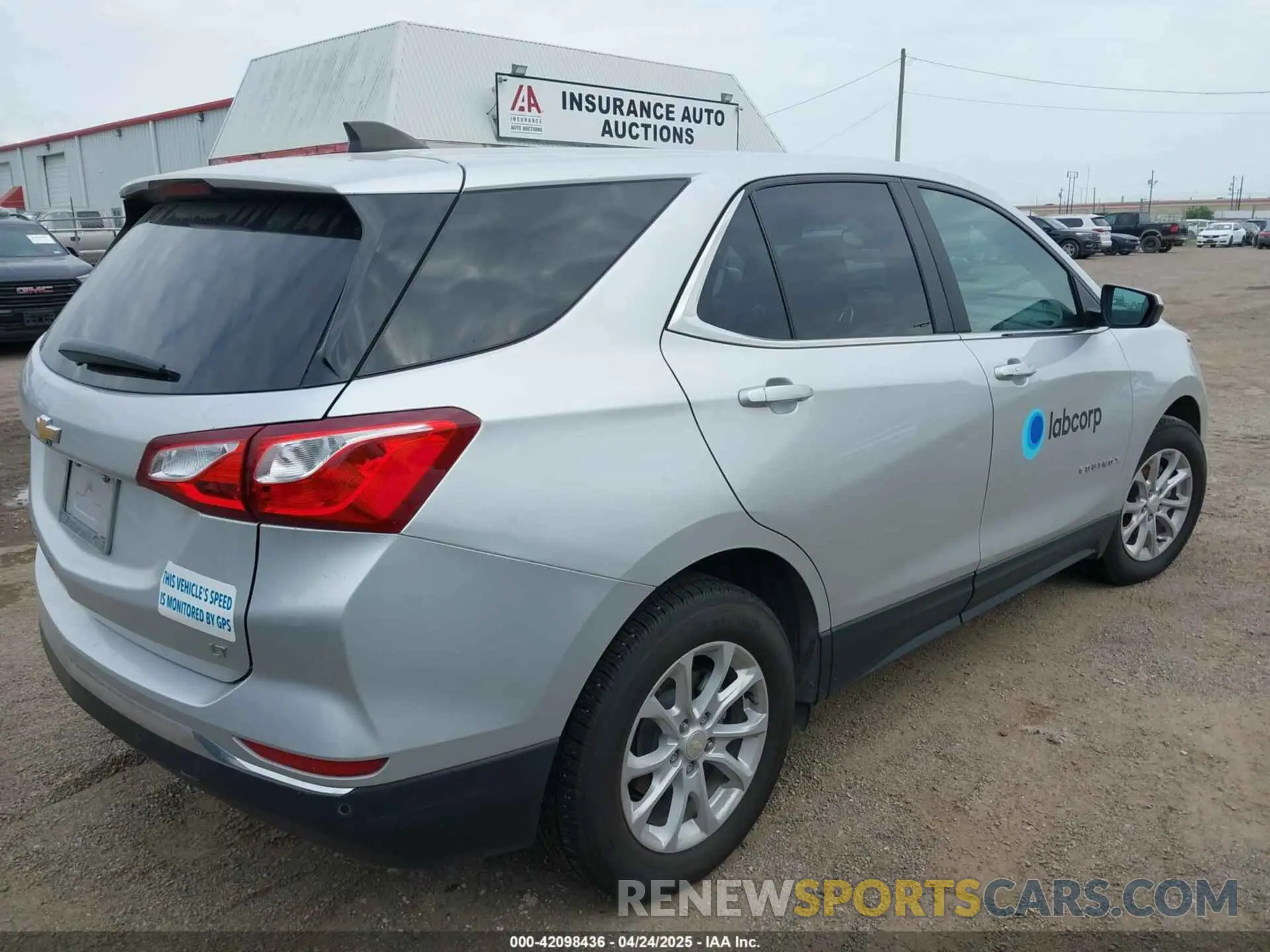 4 Photograph of a damaged car 3GNAXJEVXMS160886 CHEVROLET EQUINOX 2021