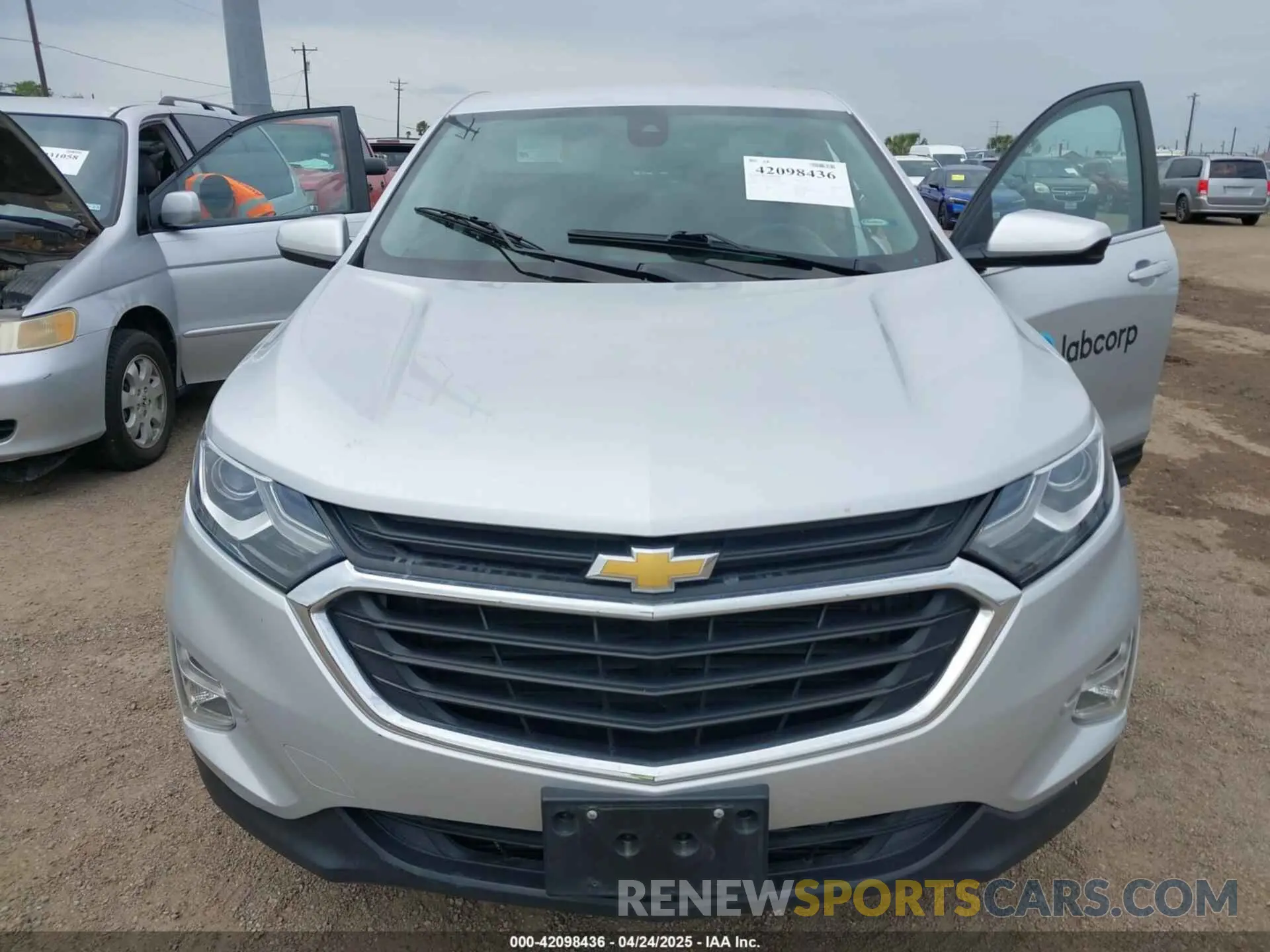 6 Photograph of a damaged car 3GNAXJEVXMS160886 CHEVROLET EQUINOX 2021