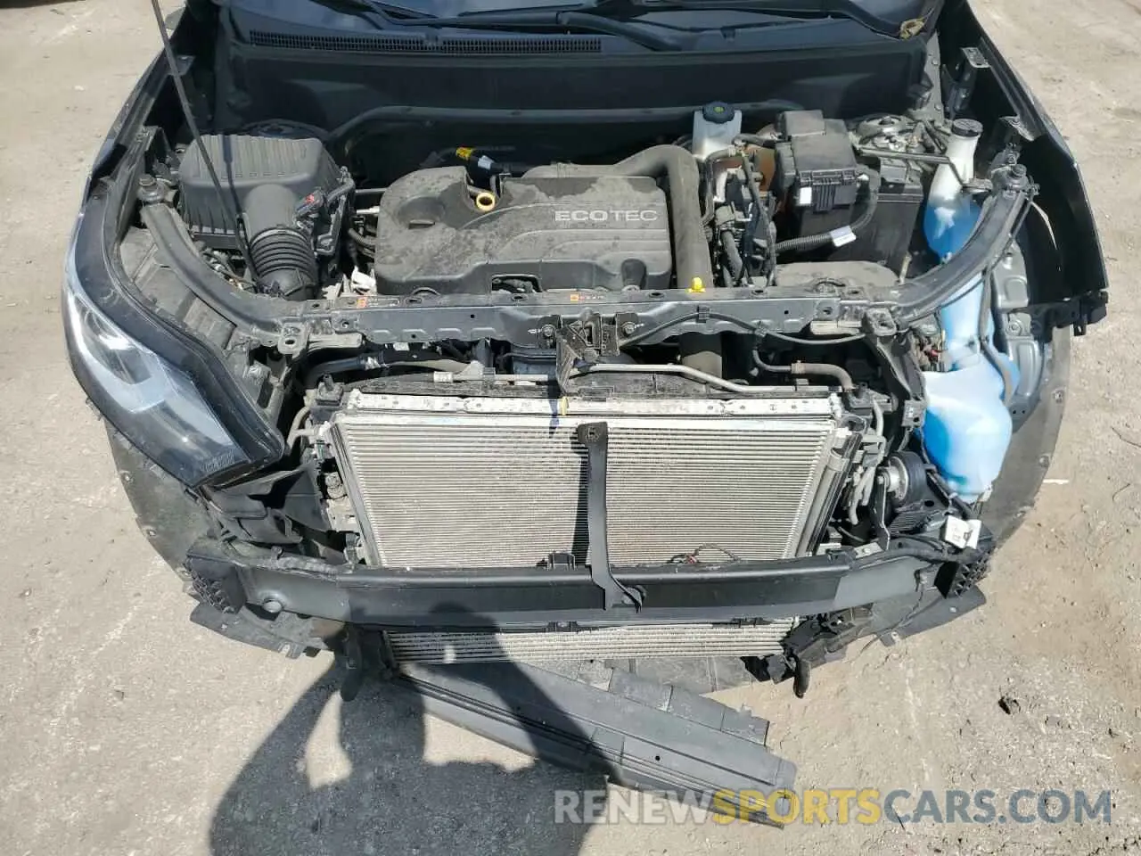 12 Photograph of a damaged car 3GNAXKEV0ML305045 CHEVROLET EQUINOX 2021