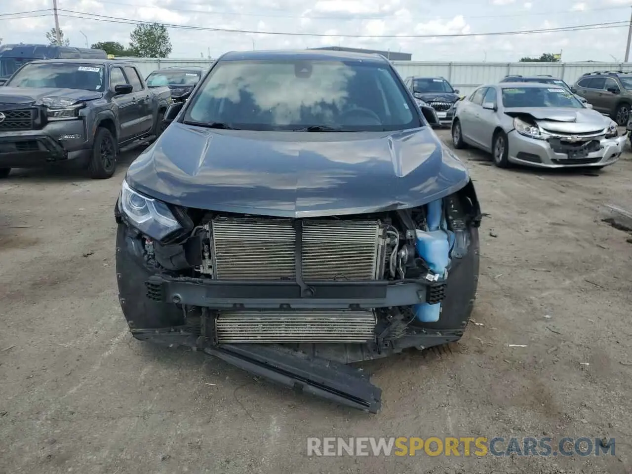 5 Photograph of a damaged car 3GNAXKEV0ML305045 CHEVROLET EQUINOX 2021